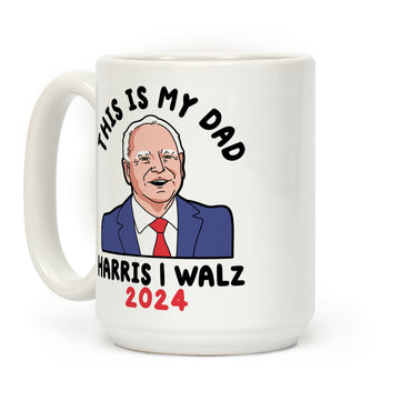 This Is My Dad Tim Walz Coffee Mug