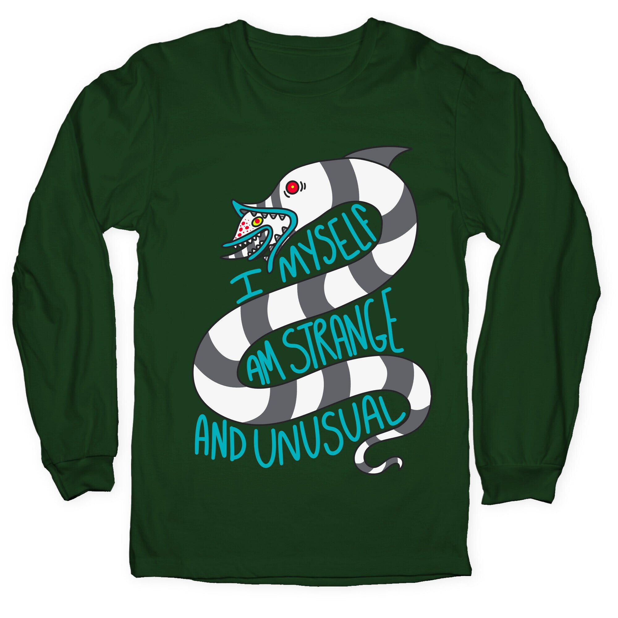 I Myself Am Strange and Unusual  Longsleeve Tee