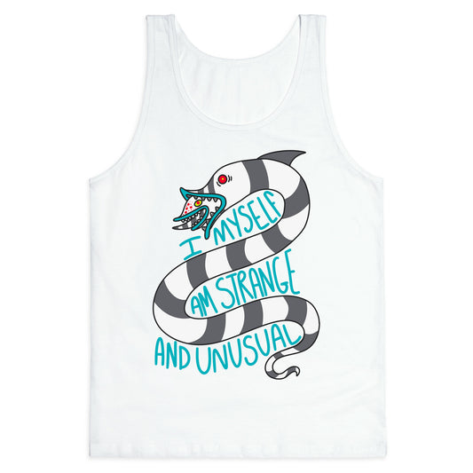 I Myself Am Strange and Unusual  Tank Top