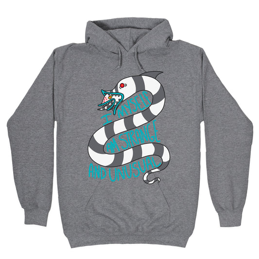 I Myself Am Strange and Unusual  Hoodie