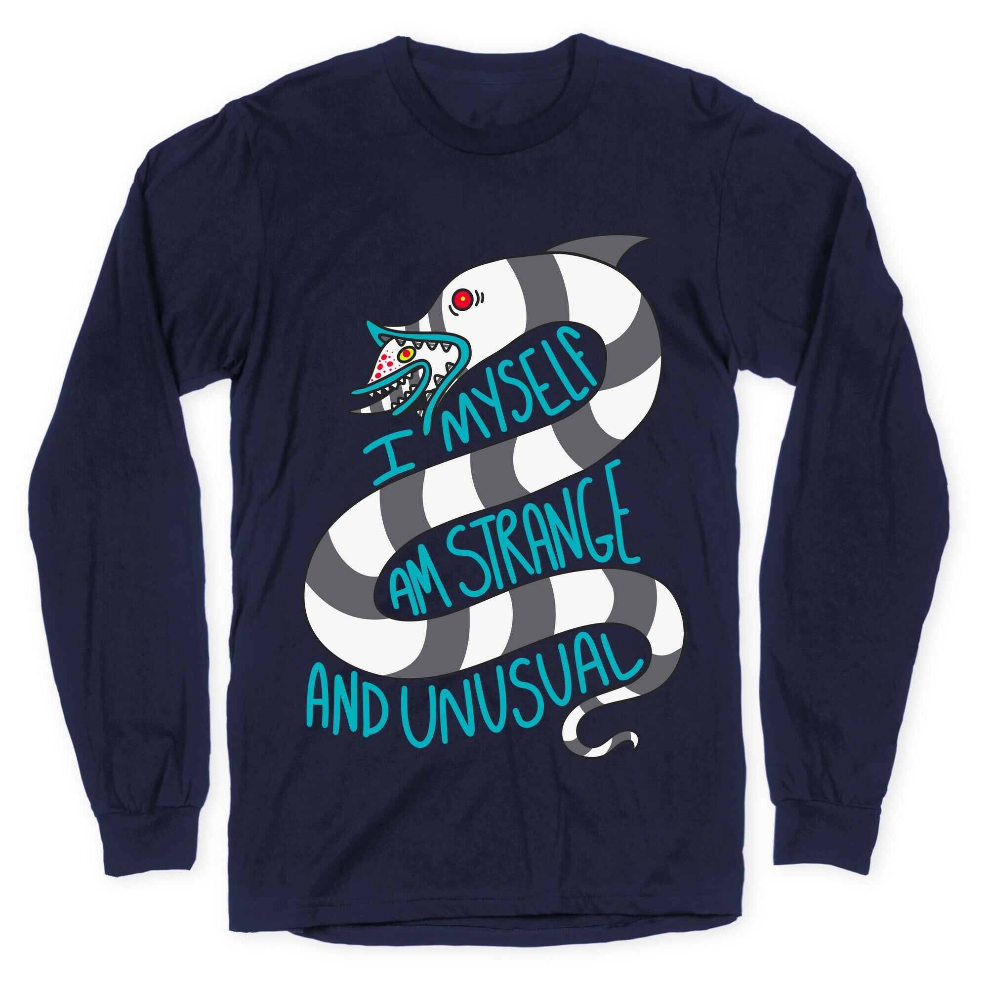 I Myself Am Strange and Unusual  Longsleeve Tee