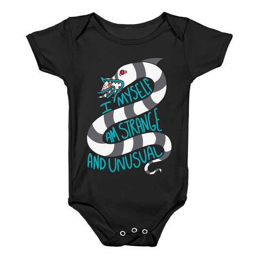 I Myself Am Strange and Unusual  Baby One-Piece