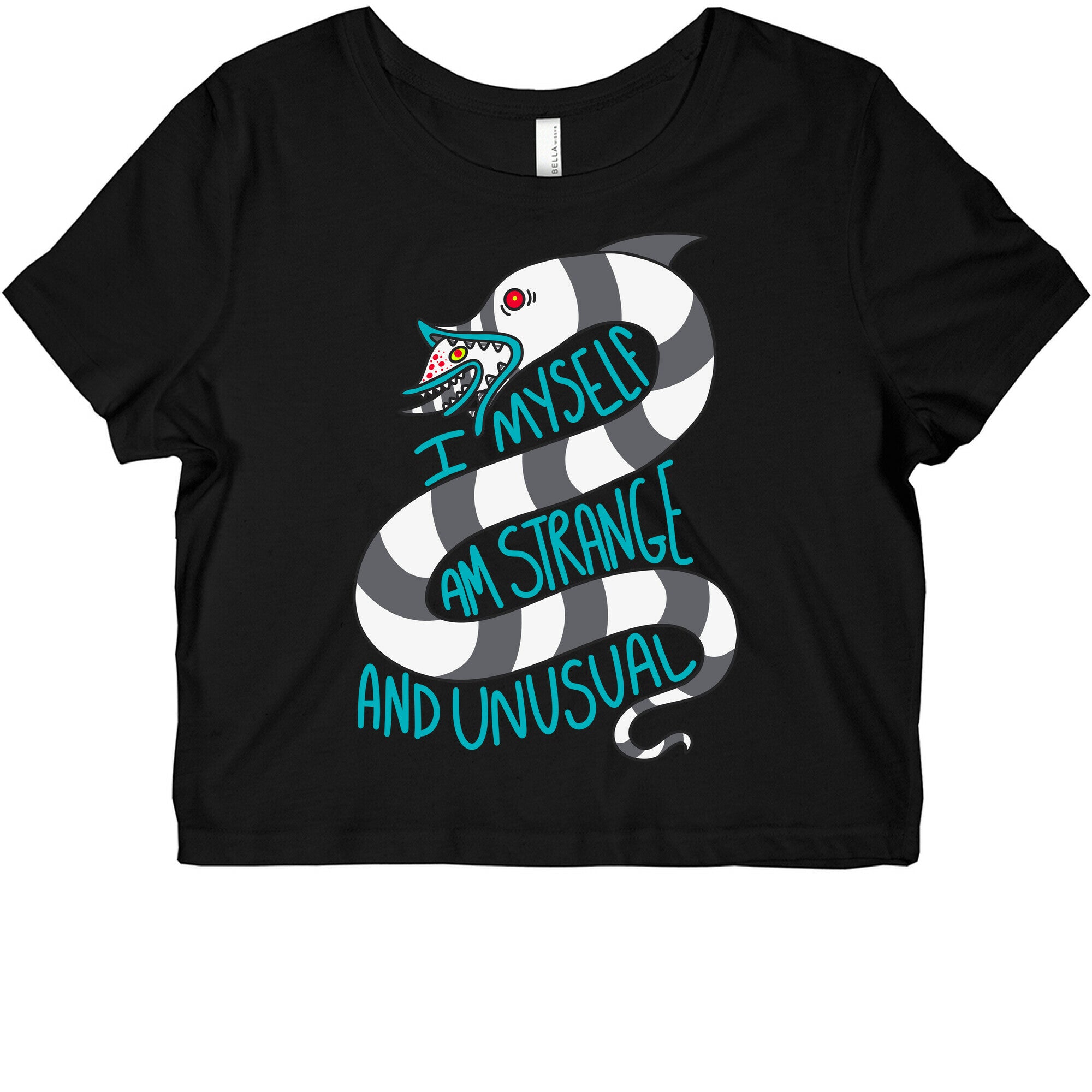 I Myself Am Strange and Unusual Graphic Baby Tee
