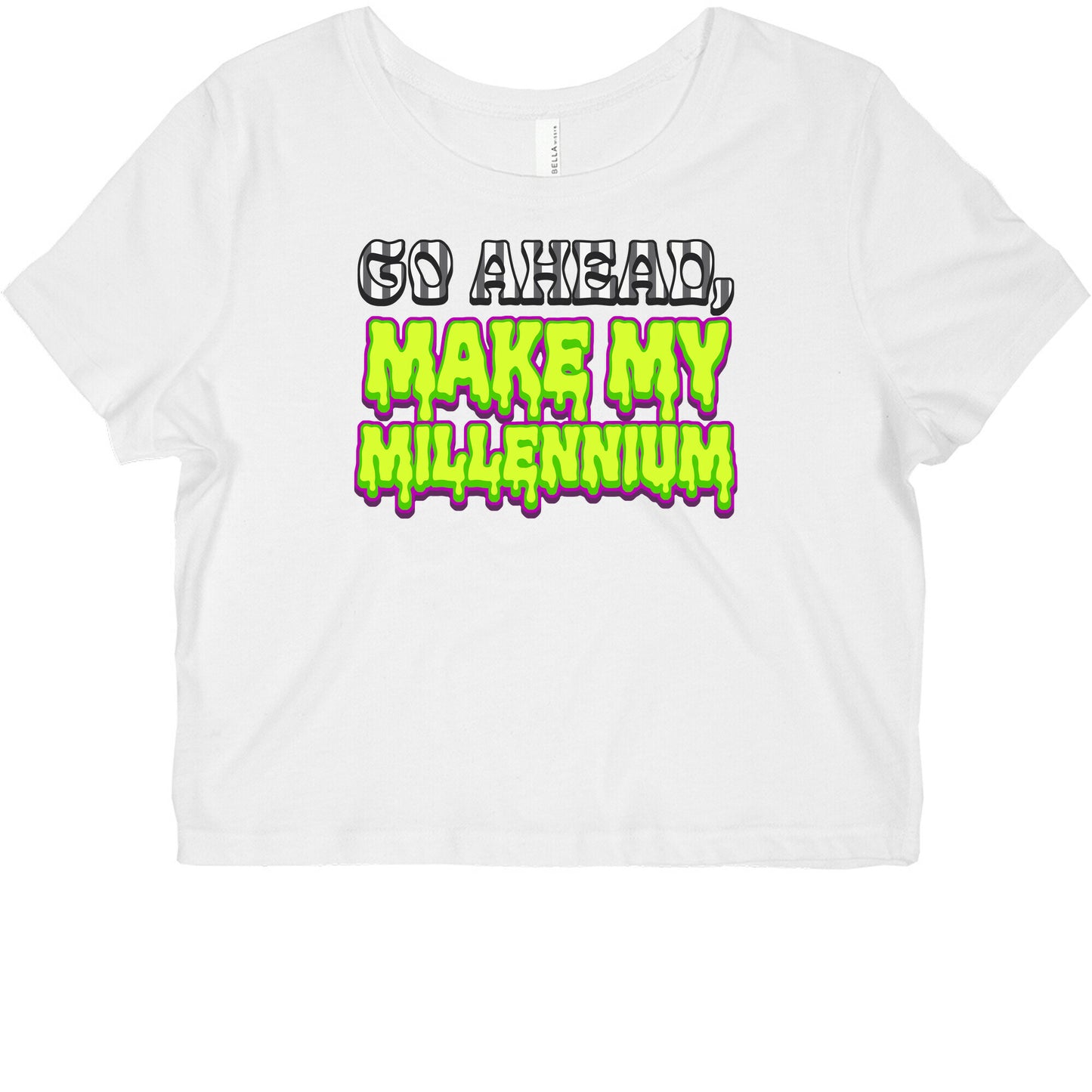 Go Ahead Make My Millennium Graphic Baby Tee