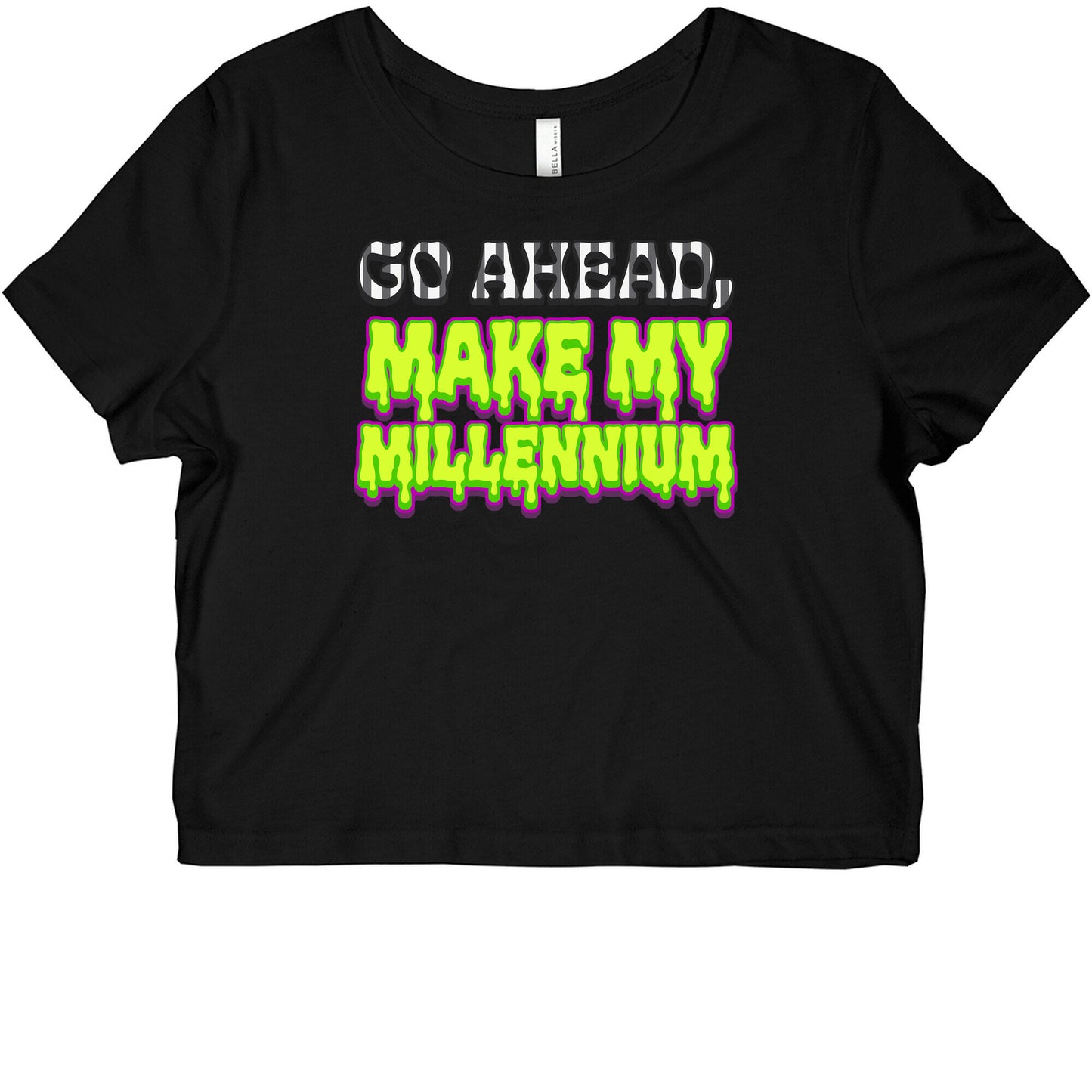 Go Ahead Make My Millennium Graphic Baby Tee