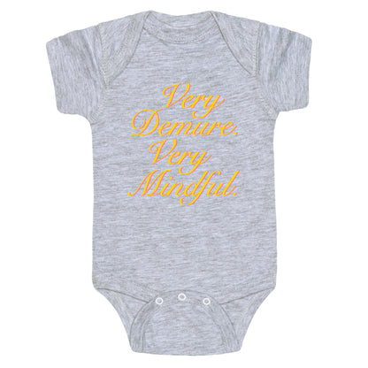 Very Demure. Very Mindful. Baby One-Piece