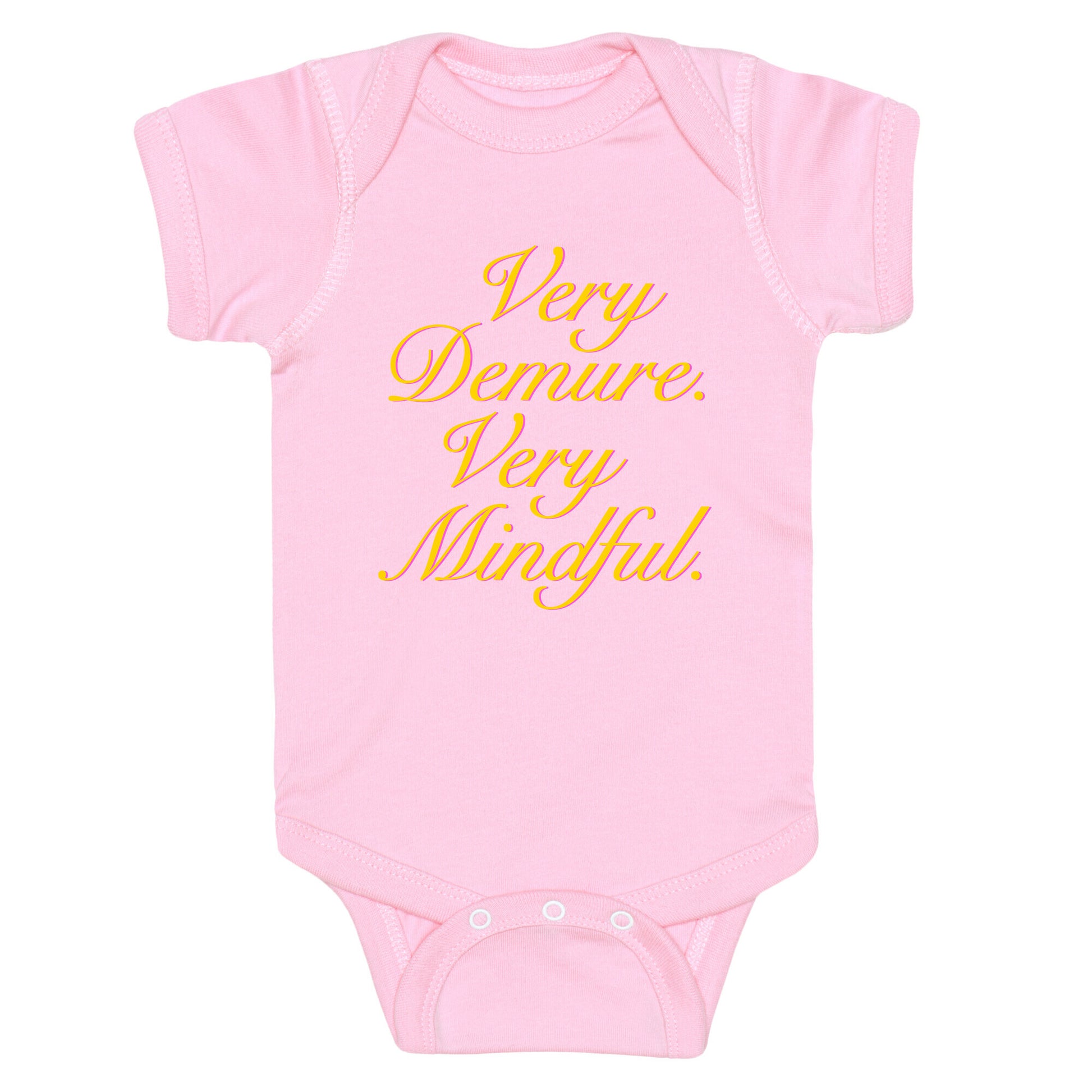 Very Demure. Very Mindful. Baby One-Piece