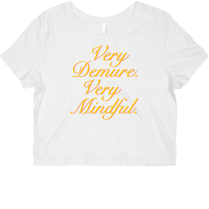 Very Demure. Very Mindful. Graphic Baby Tee