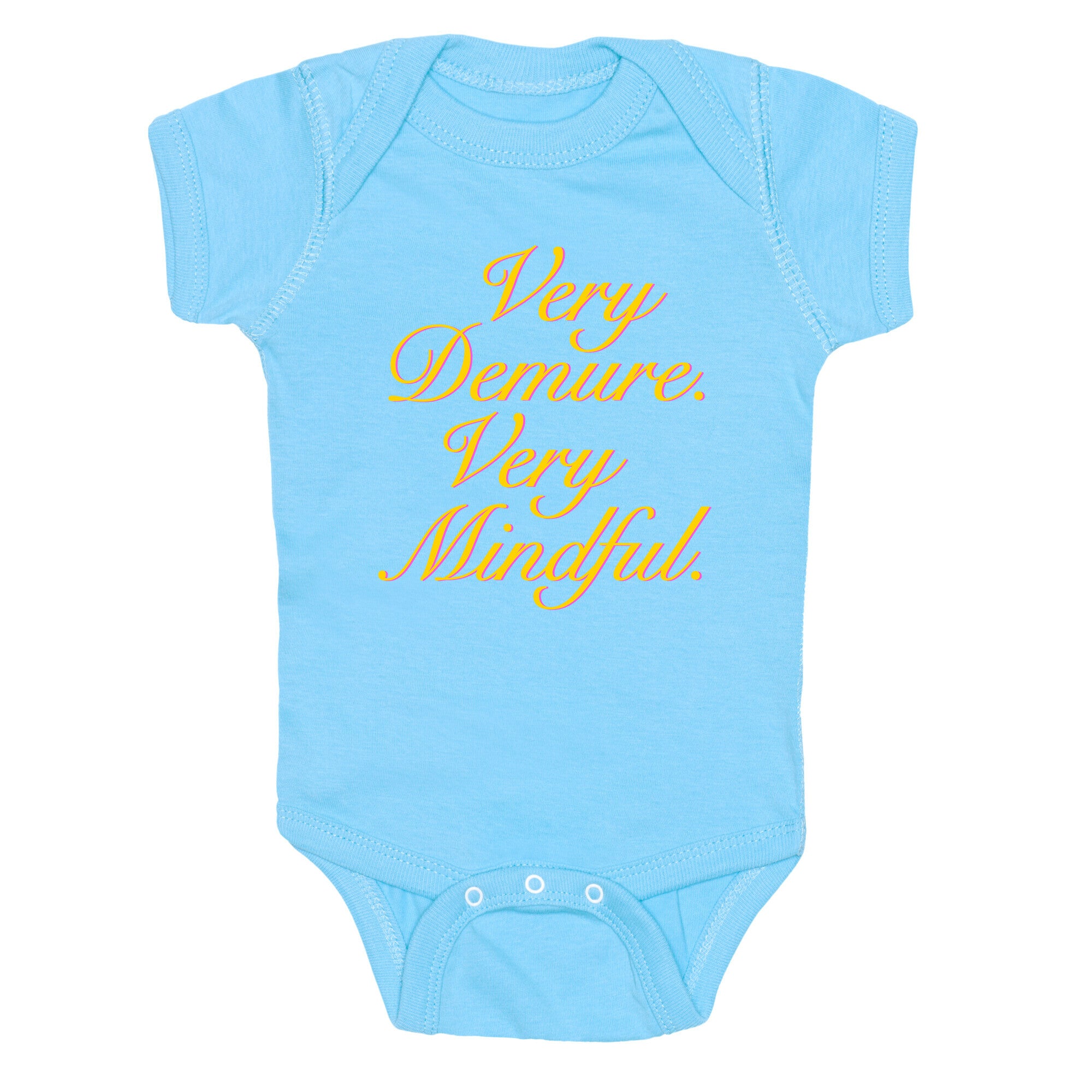 Very Demure. Very Mindful. Baby One-Piece