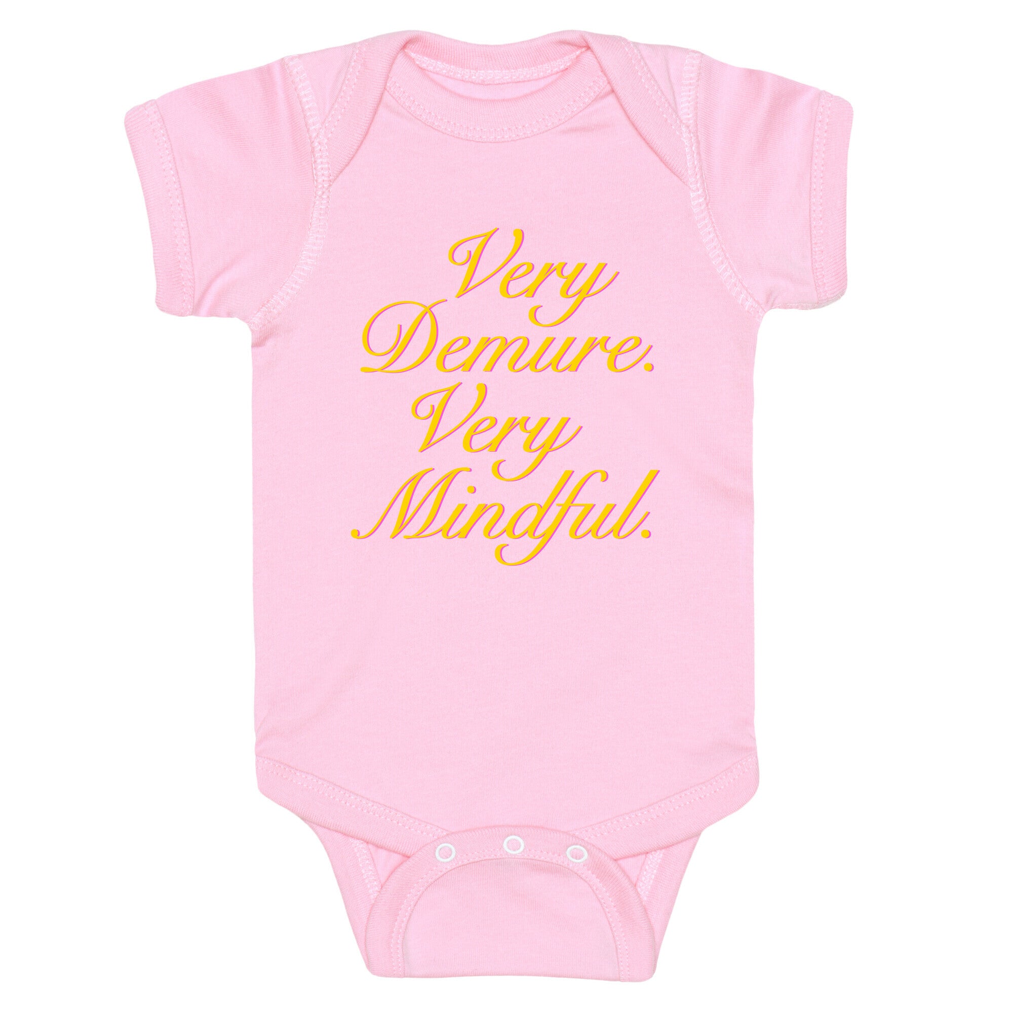 Very Demure. Very Mindful. Baby One-Piece
