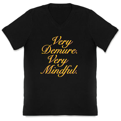 Very Demure. Very Mindful. V-Neck