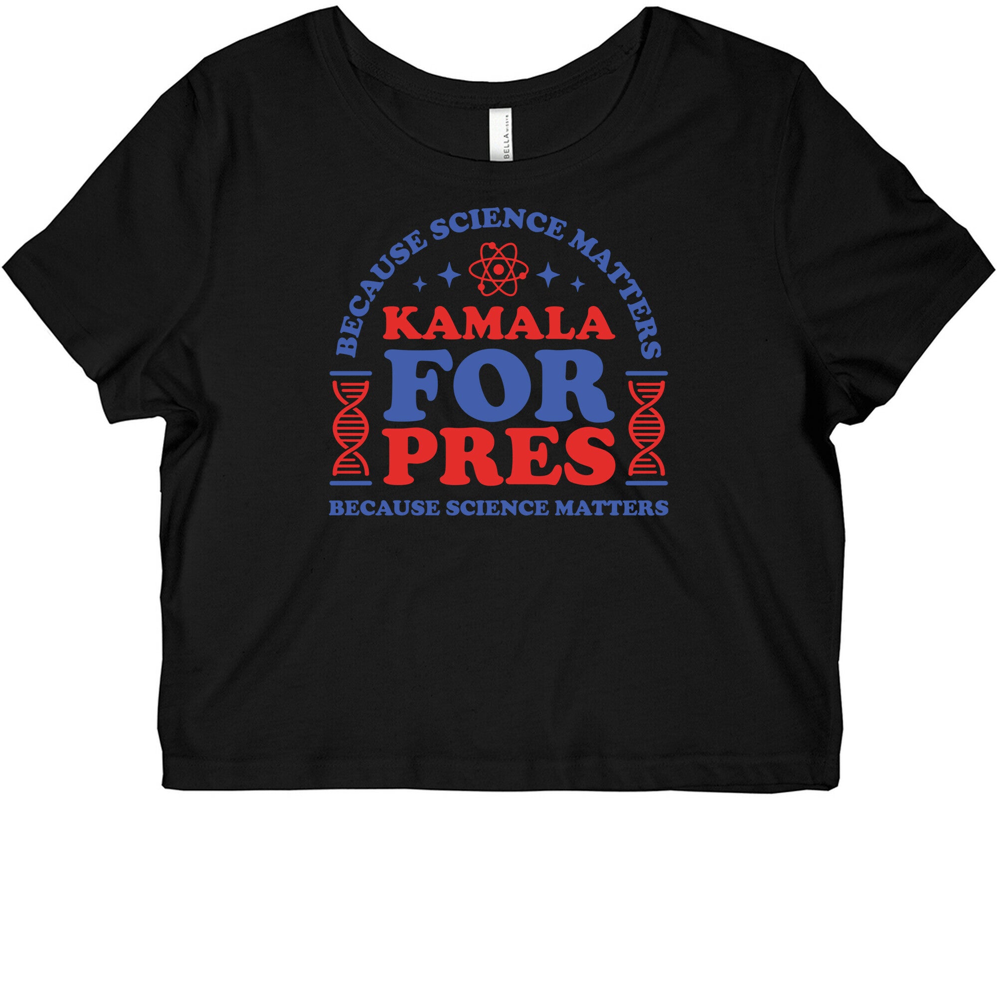 Kamala Because Science Matters Graphic Baby Tee