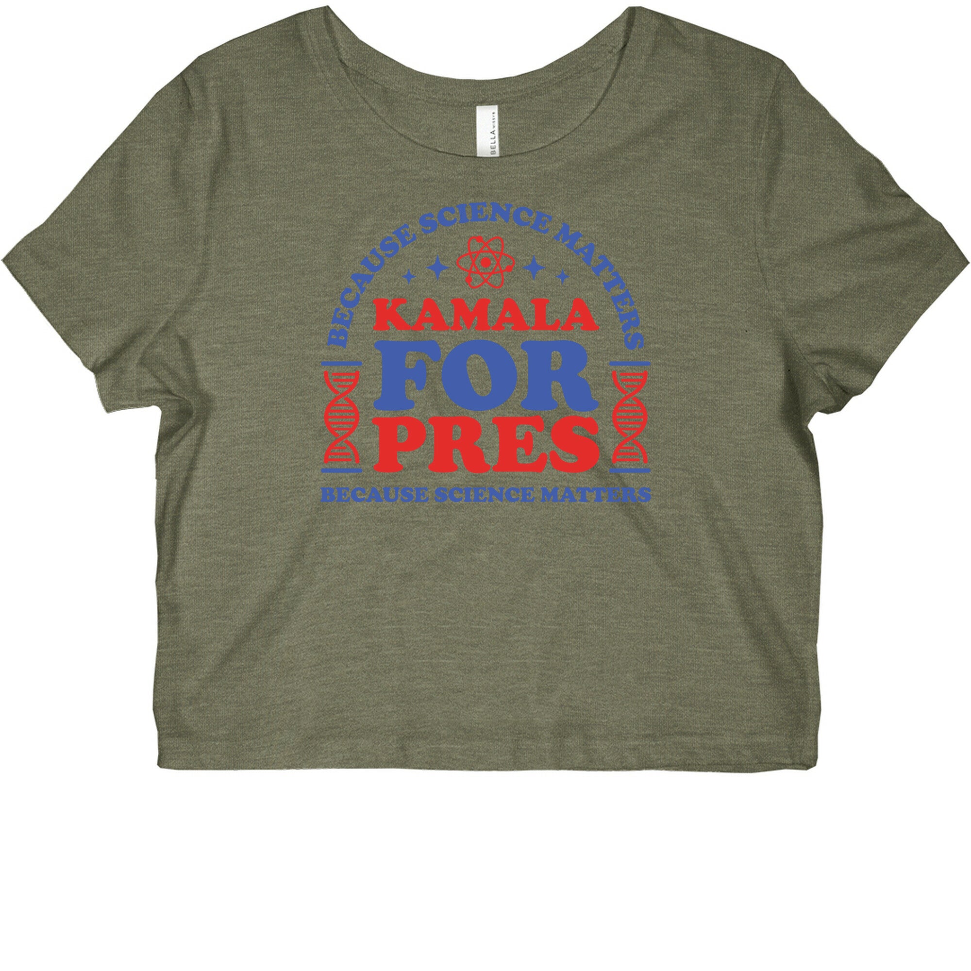 Kamala Because Science Matters Graphic Baby Tee