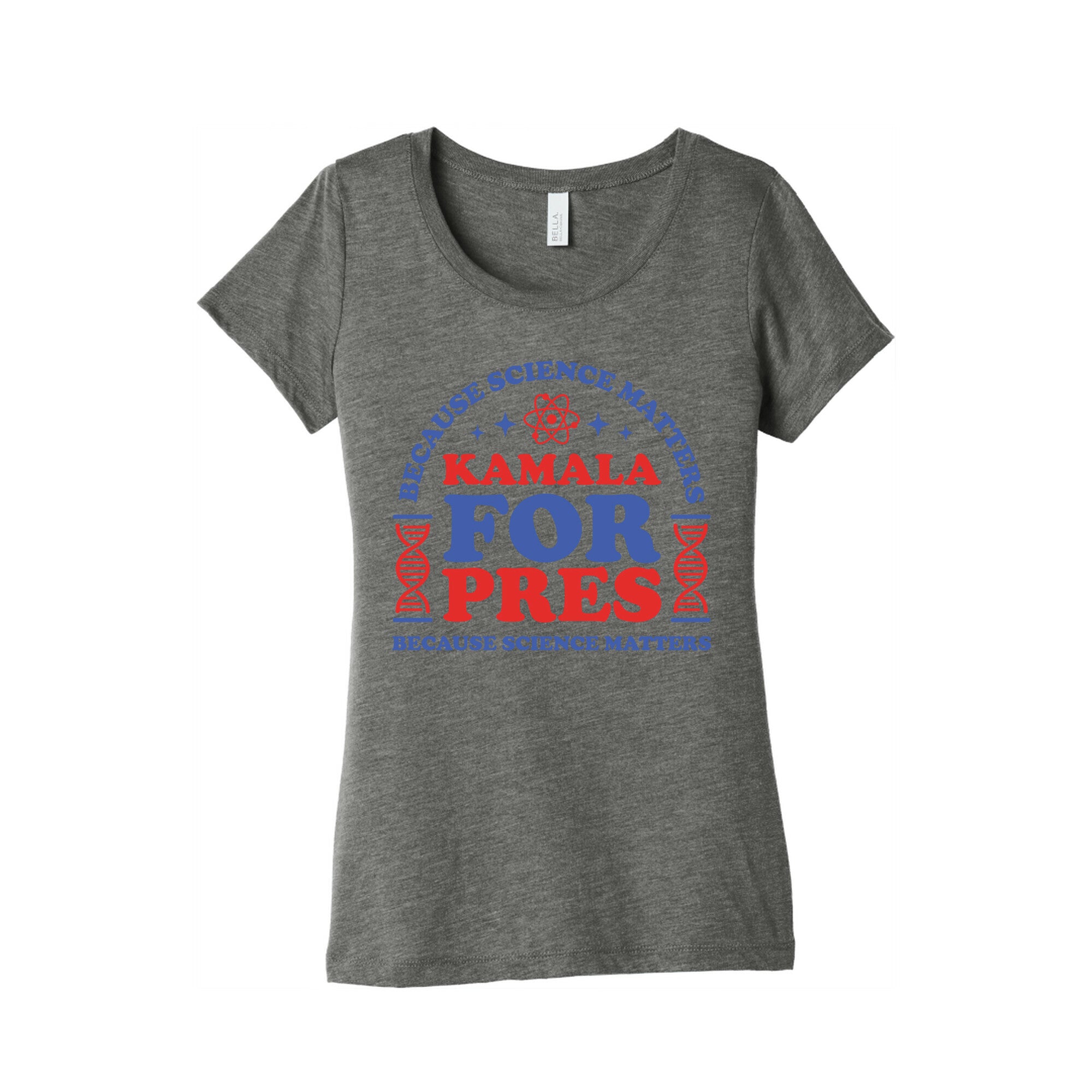Kamala Because Science Matters Womens Triblend Tee