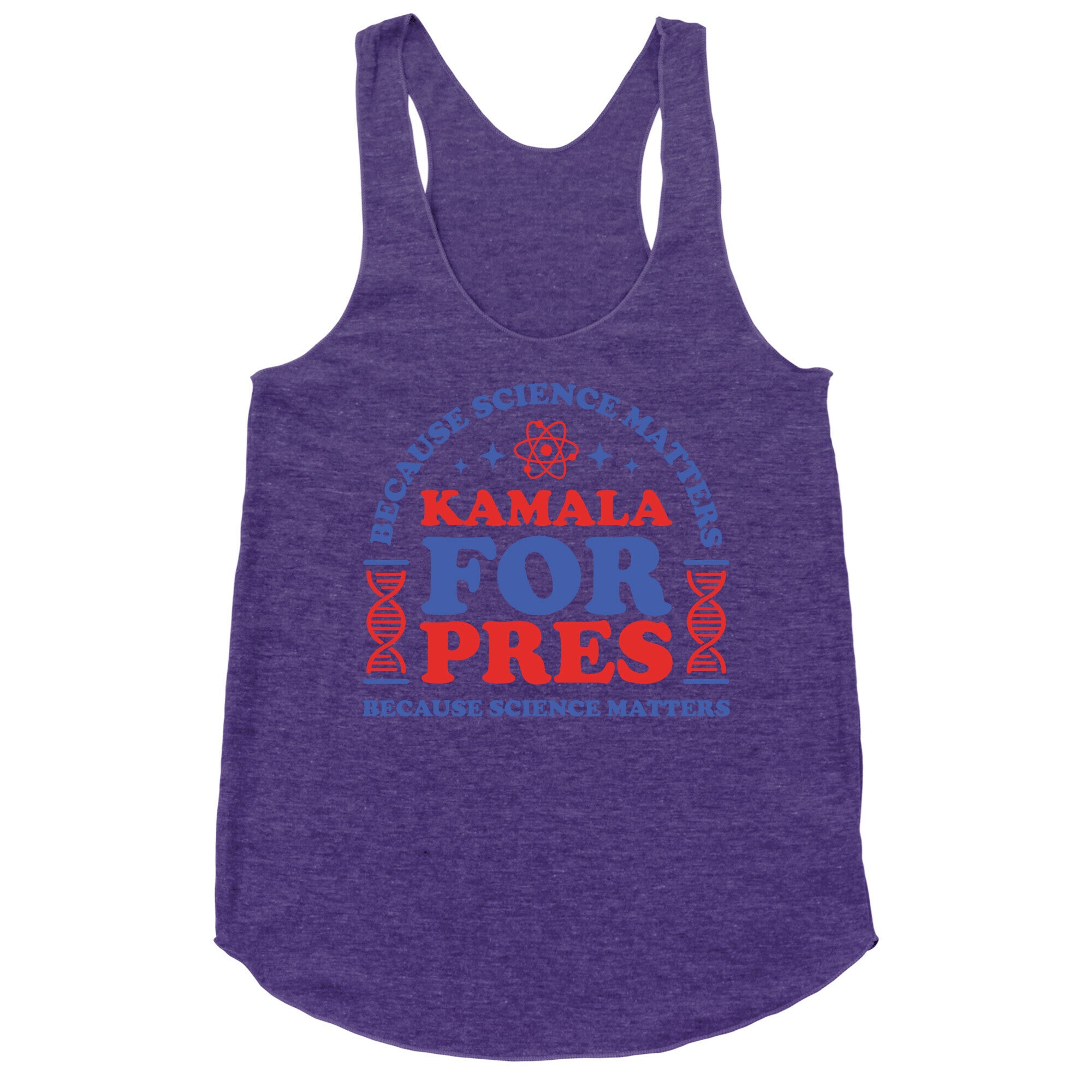 Kamala Because Science Matters Racerback Tank