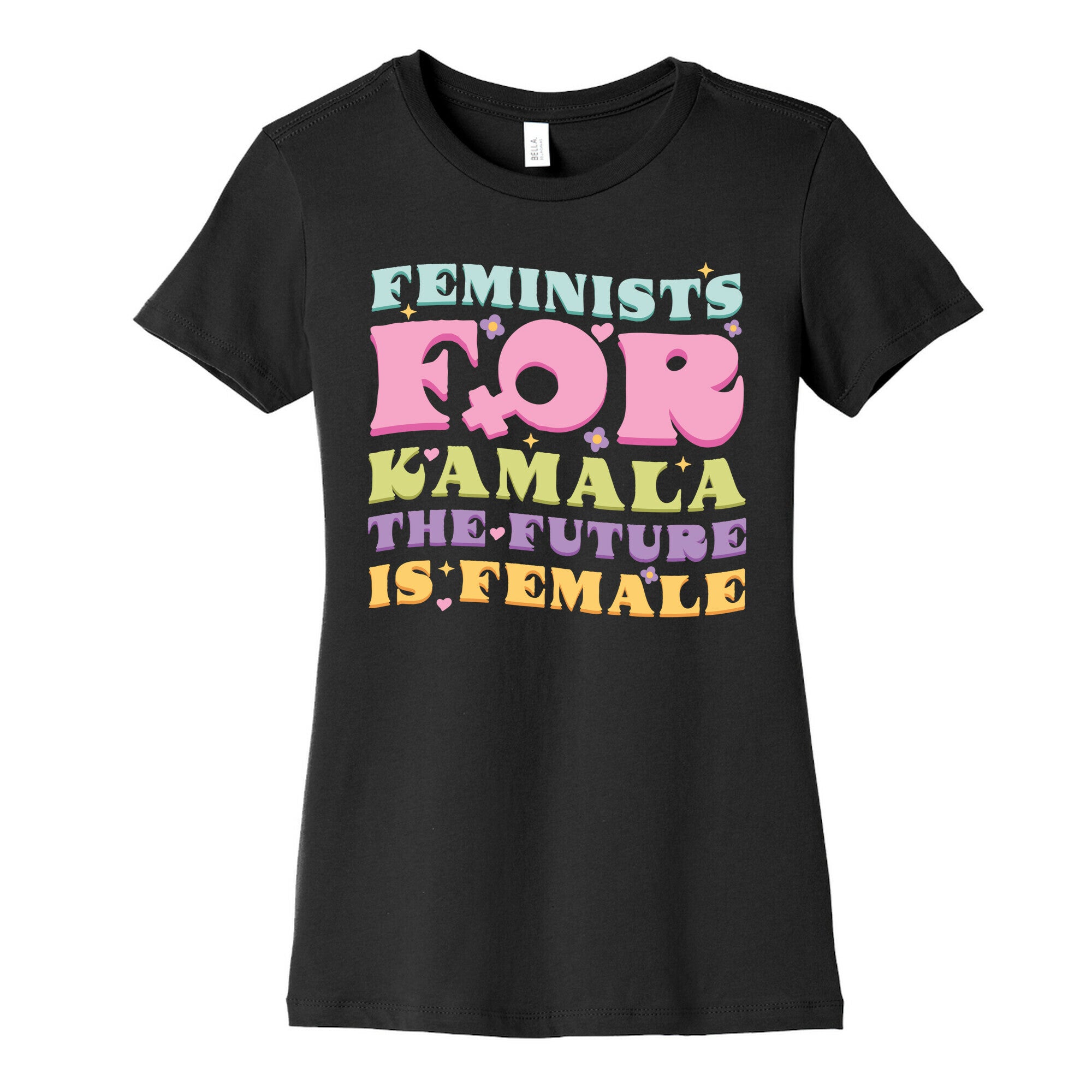 Feminists for Kamala Womens Cotton Tee