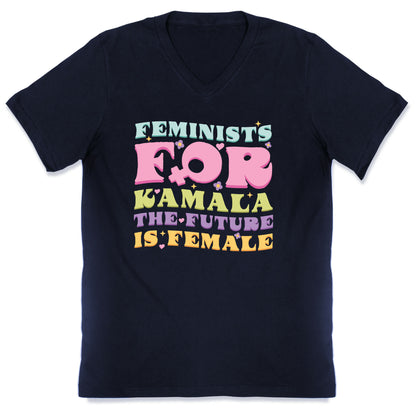 Feminists for Kamala V-Neck
