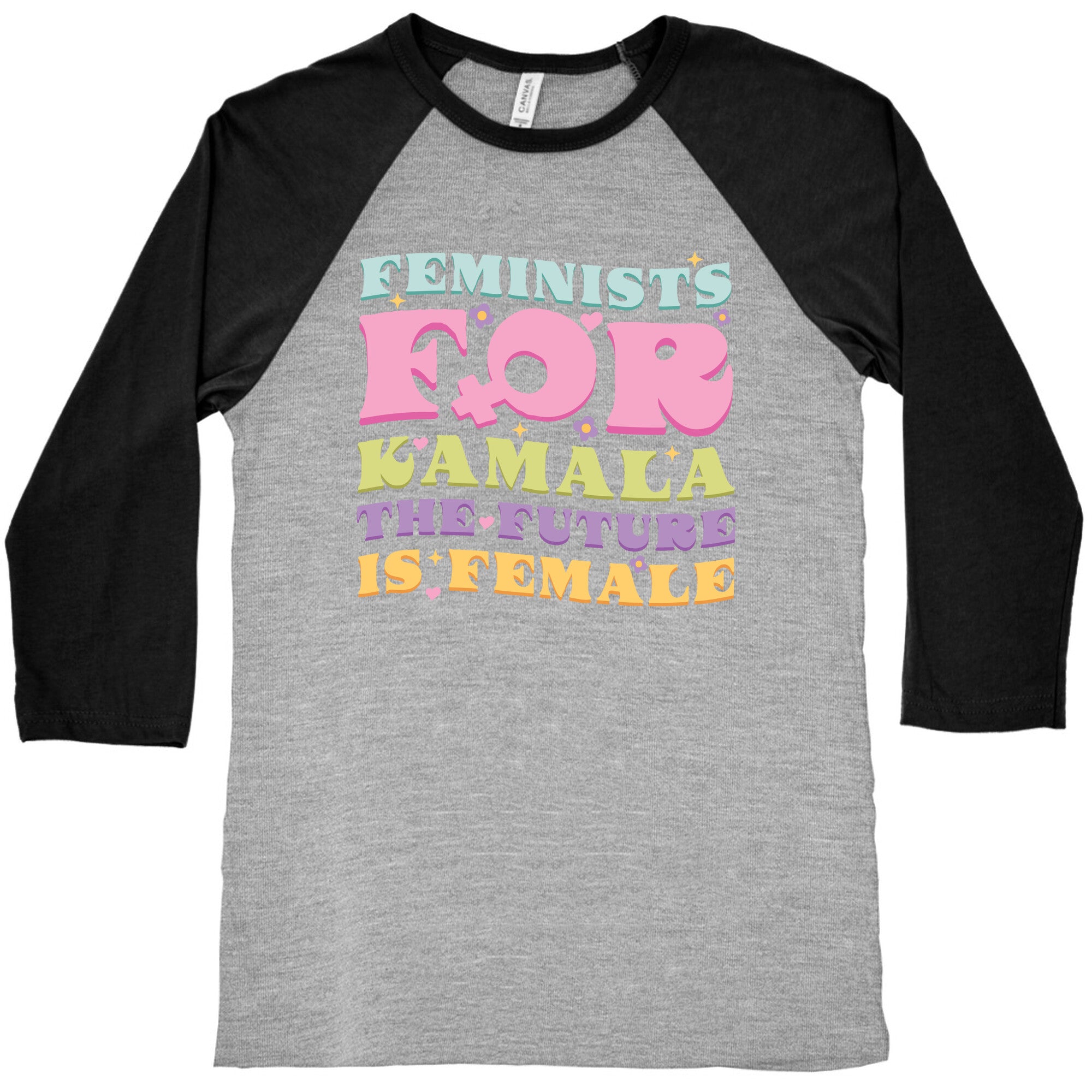 Feminists for Kamala Baseball Tee