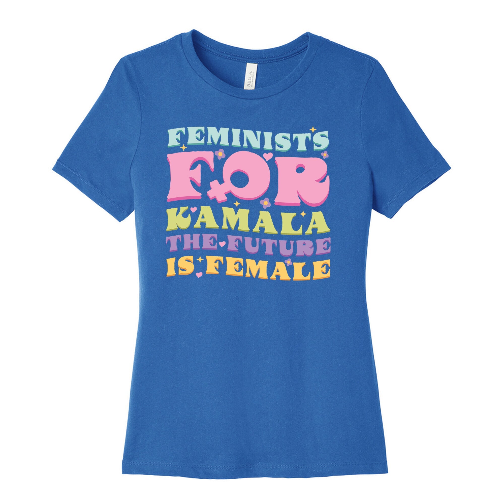 Feminists for Kamala Womens Cotton Tee