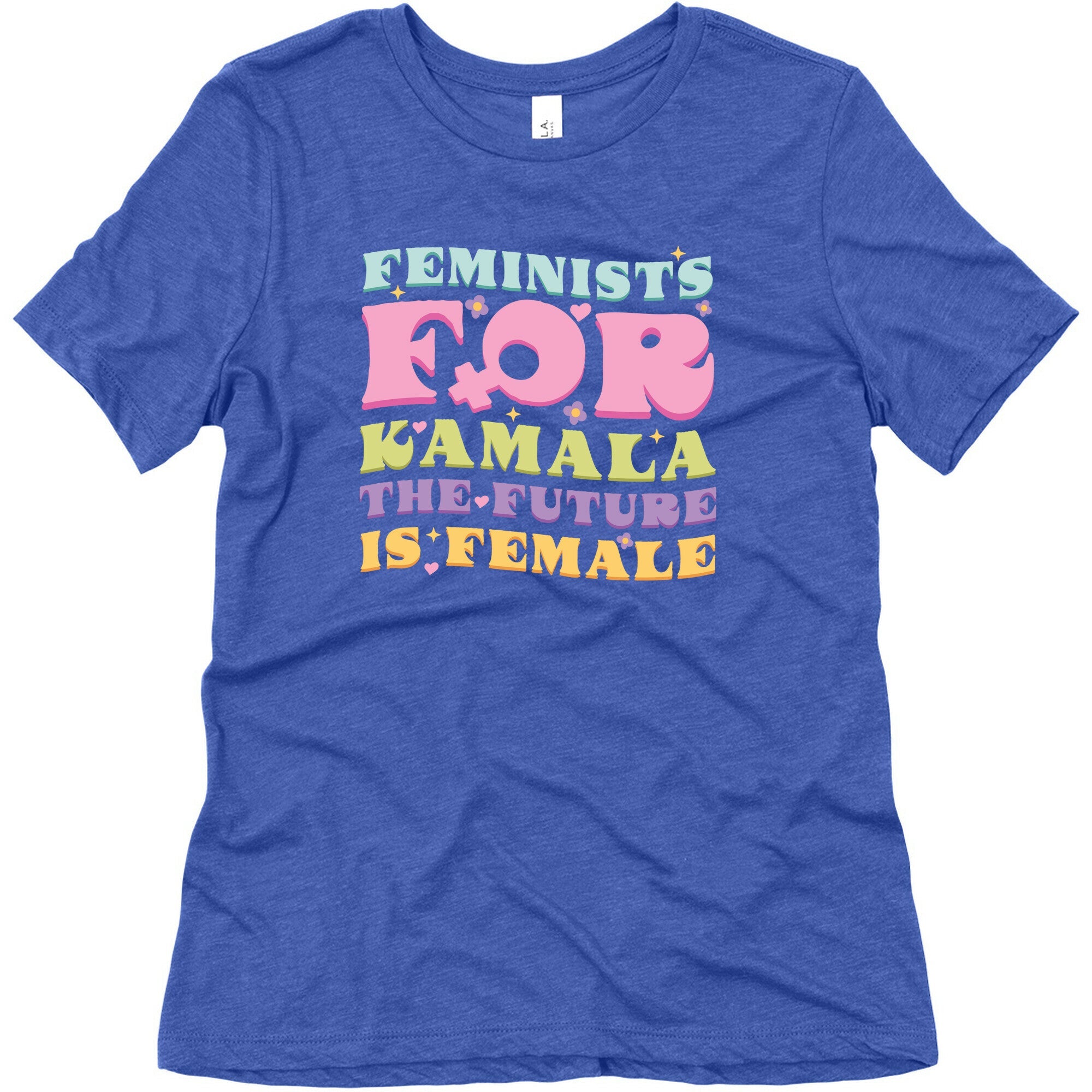 Feminists for Kamala Womens Triblend Tee