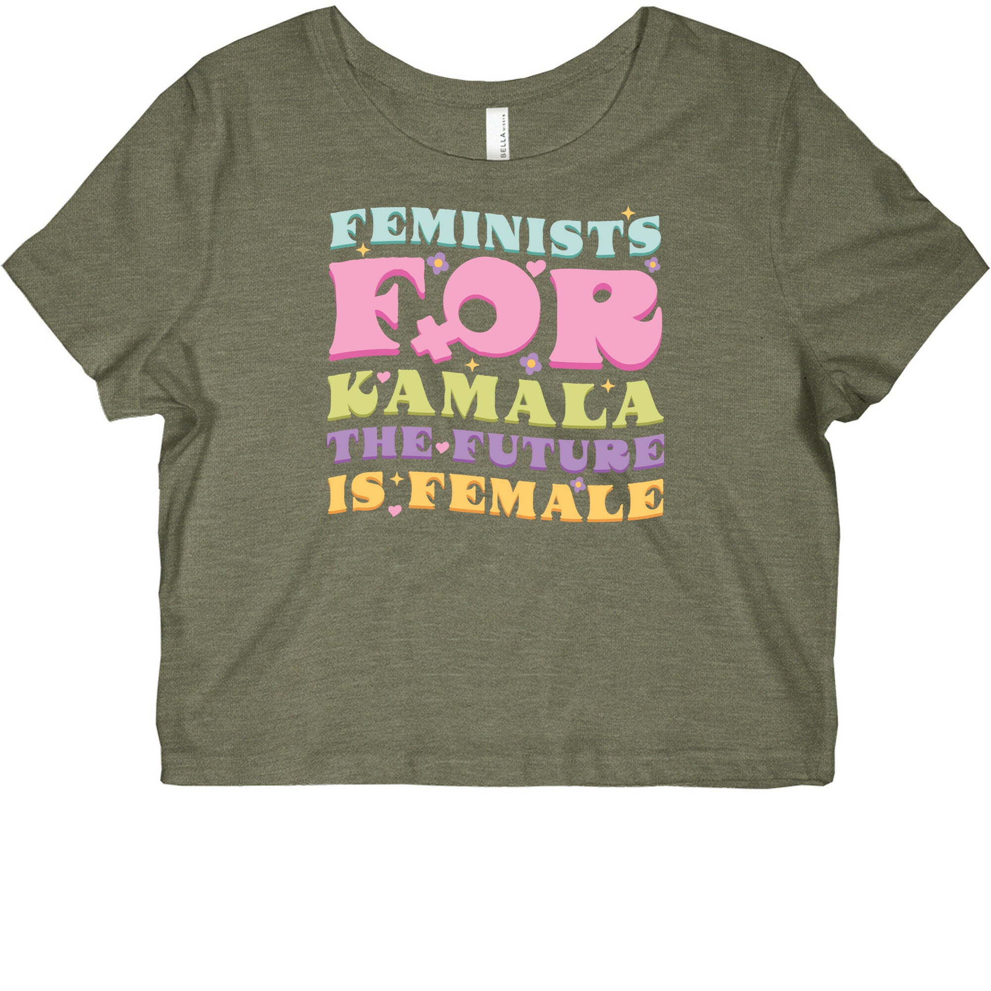Feminists for Kamala Graphic Baby Tee