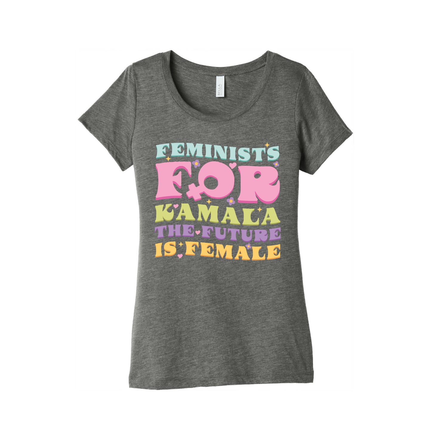 Feminists for Kamala Womens Triblend Tee