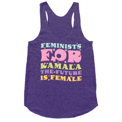 Feminists for Kamala Racerback Tank