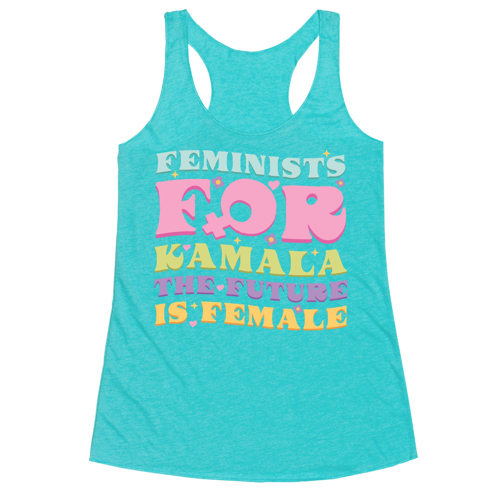 Feminists for Kamala Racerback Tank