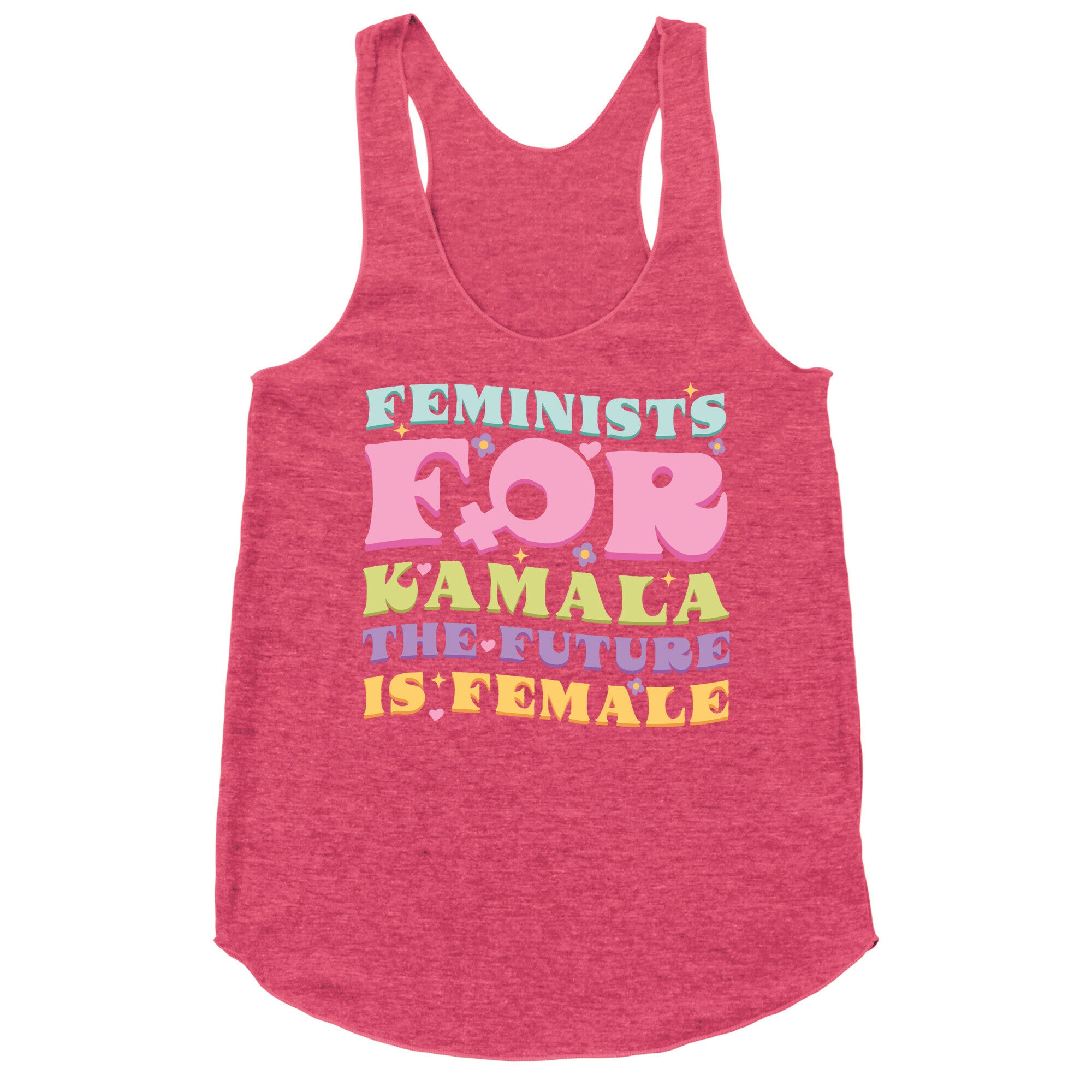 Feminists for Kamala Racerback Tank
