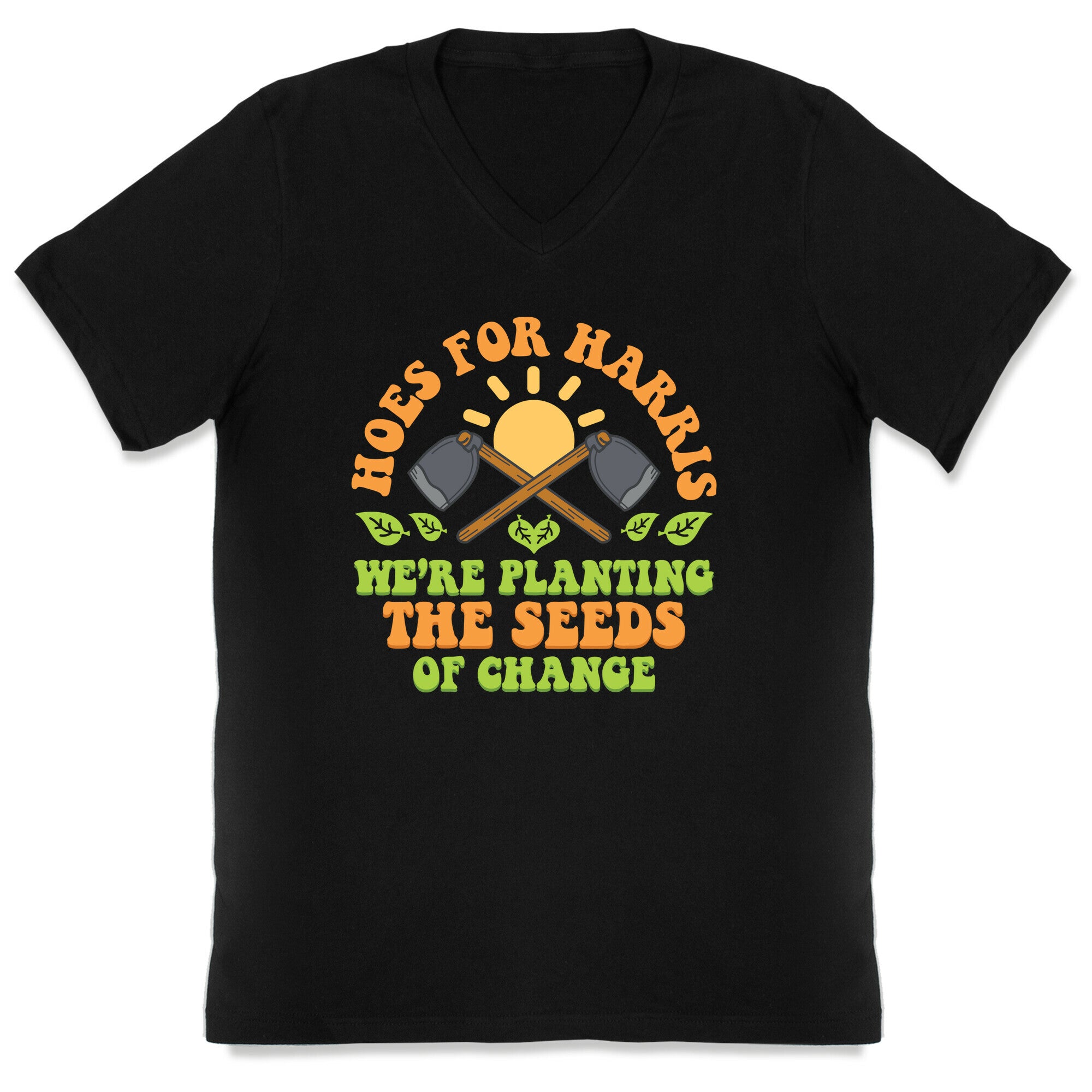 Hoes for Harris V-Neck