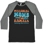 Millennial Moms for Kamala Baseball Tee