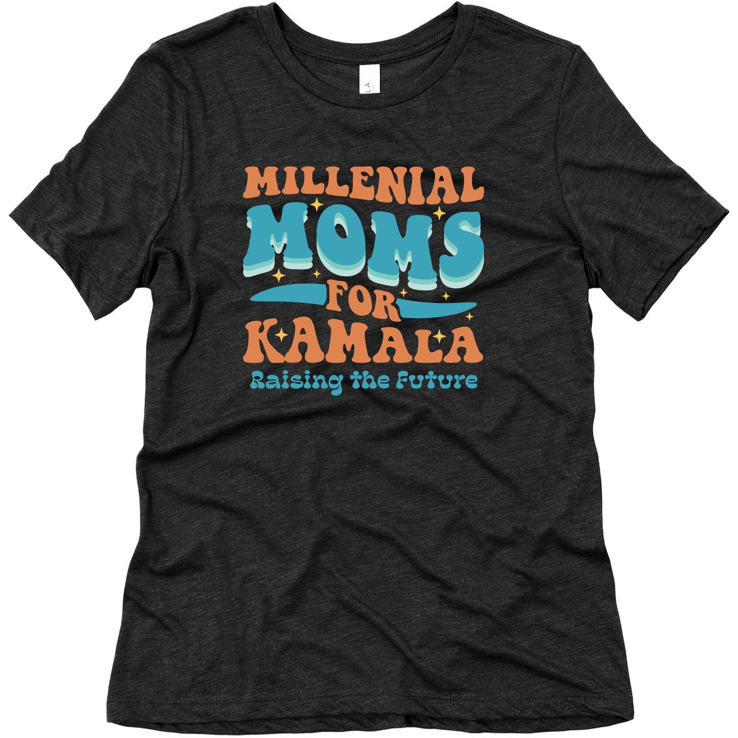 Millennial Moms for Kamala Womens Triblend Tee