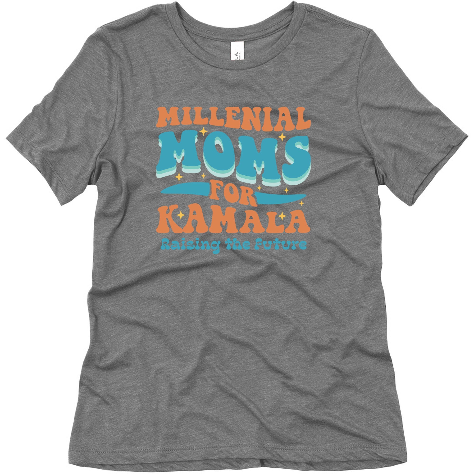Millennial Moms for Kamala Womens Triblend Tee