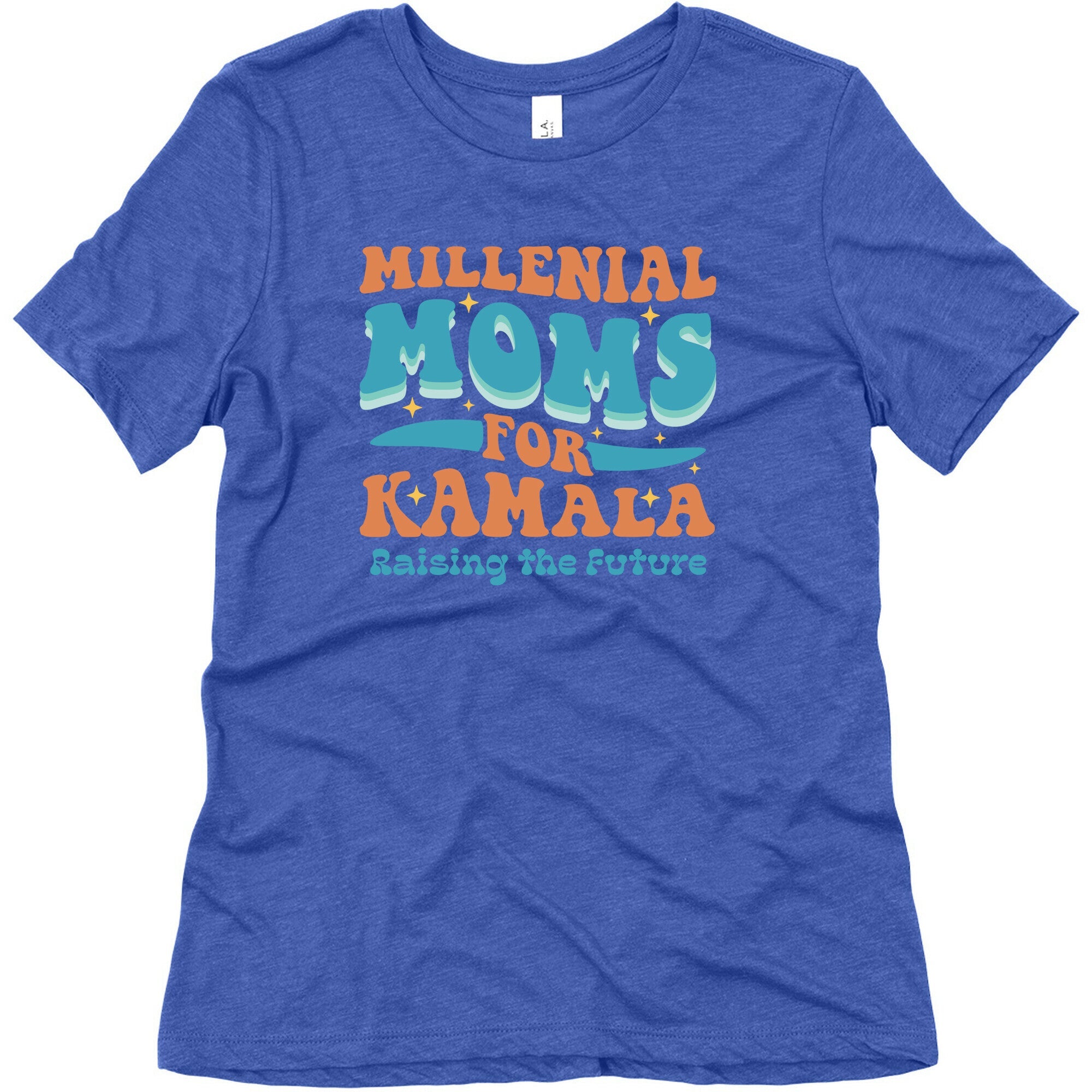 Millennial Moms for Kamala Womens Triblend Tee
