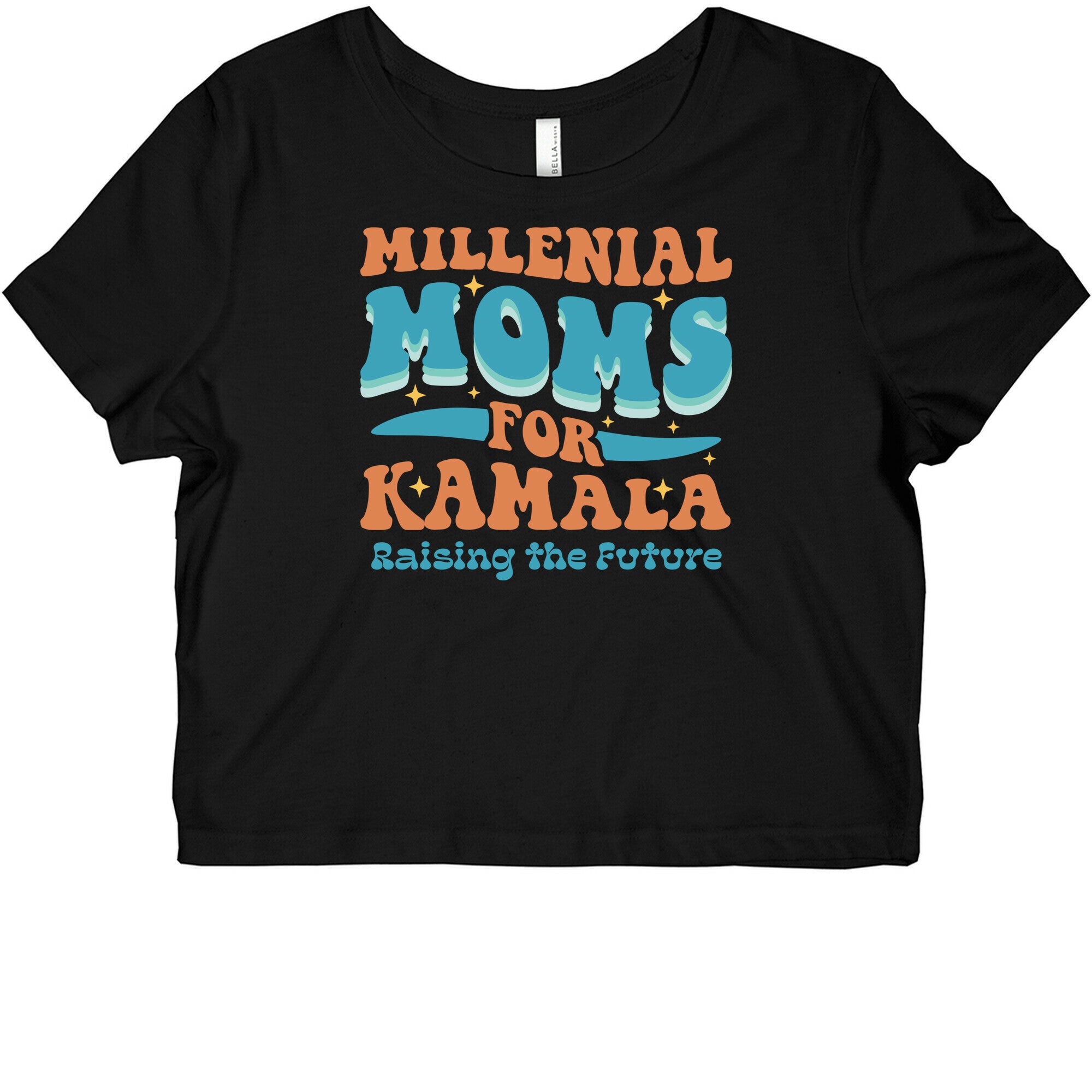 Millennial Moms for Kamala Graphic Baby Tee