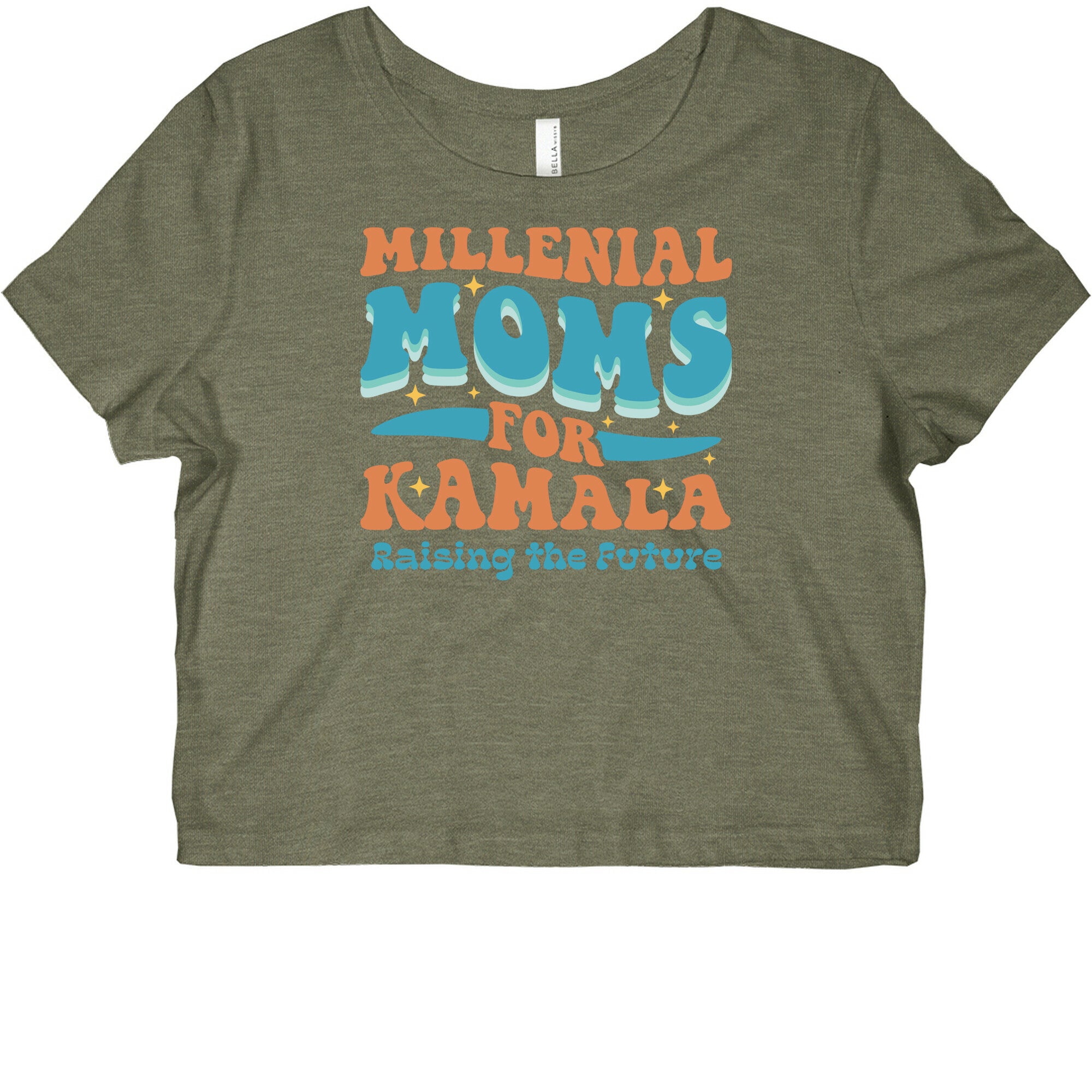 Millennial Moms for Kamala Graphic Baby Tee