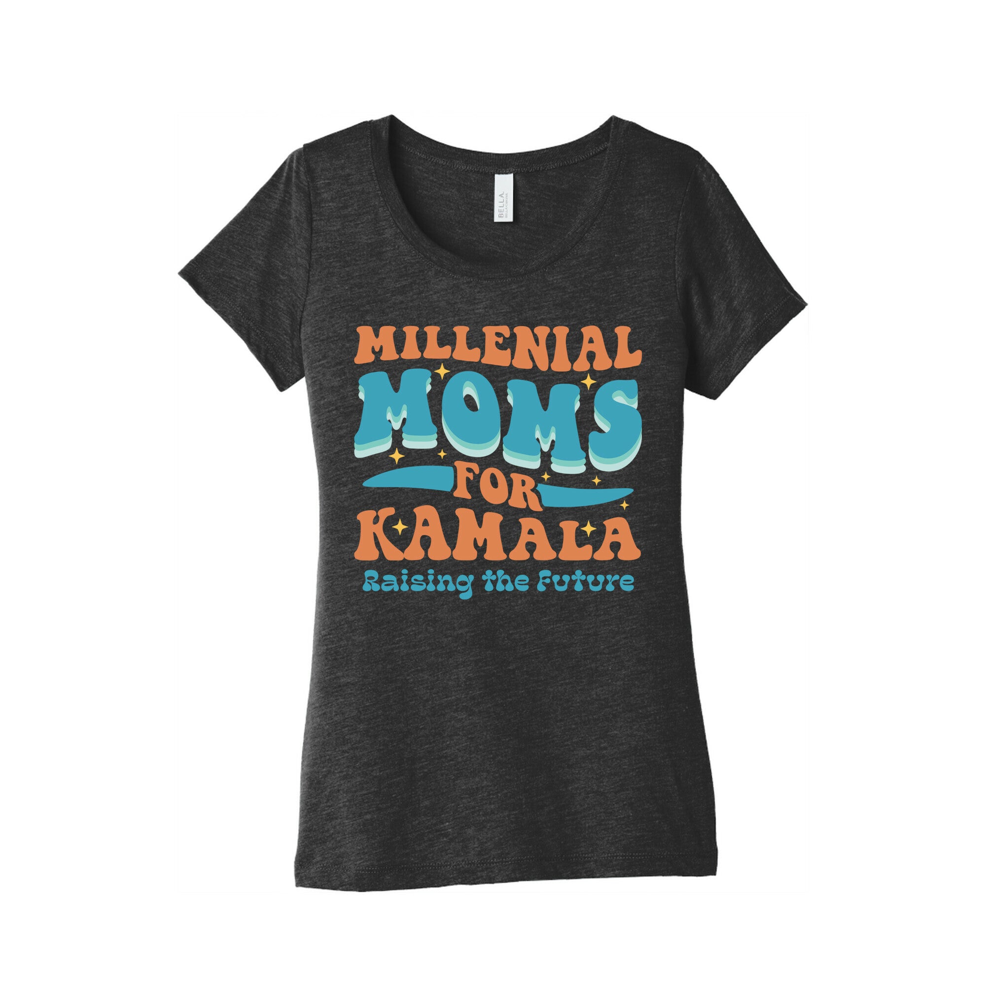 Millennial Moms for Kamala Womens Triblend Tee