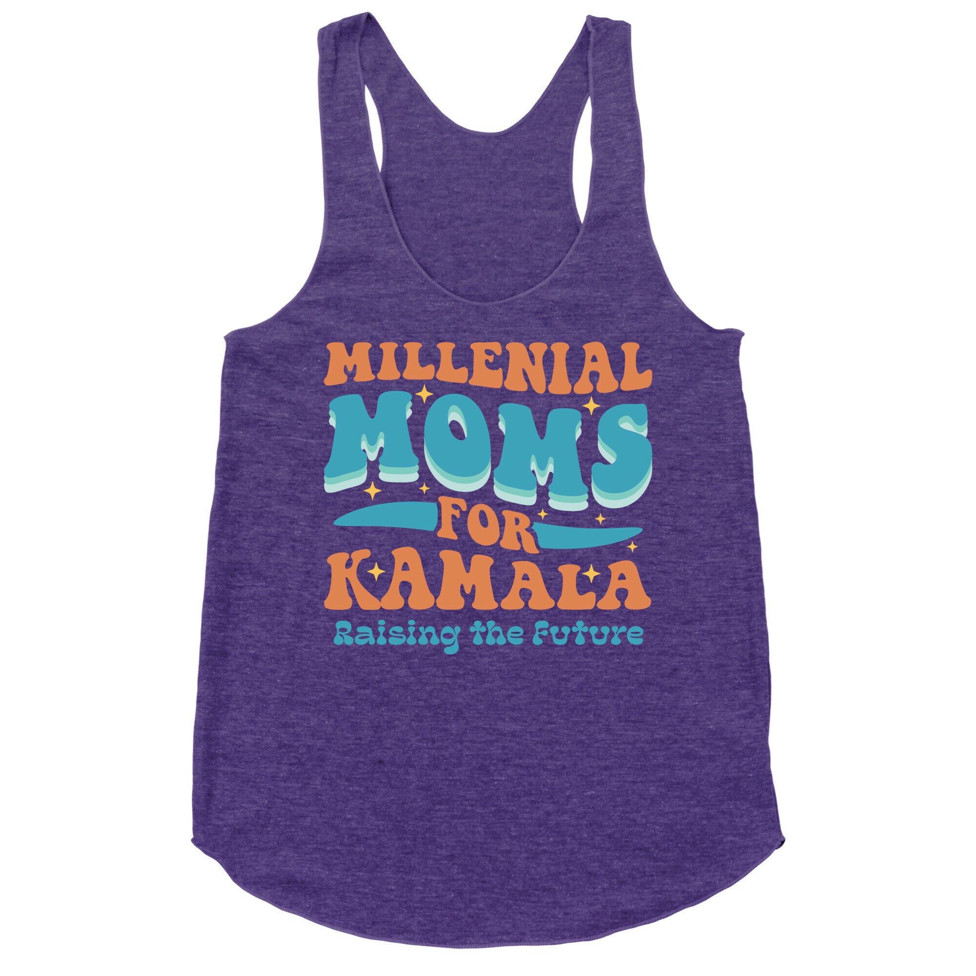 Millennial Moms for Kamala Racerback Tank