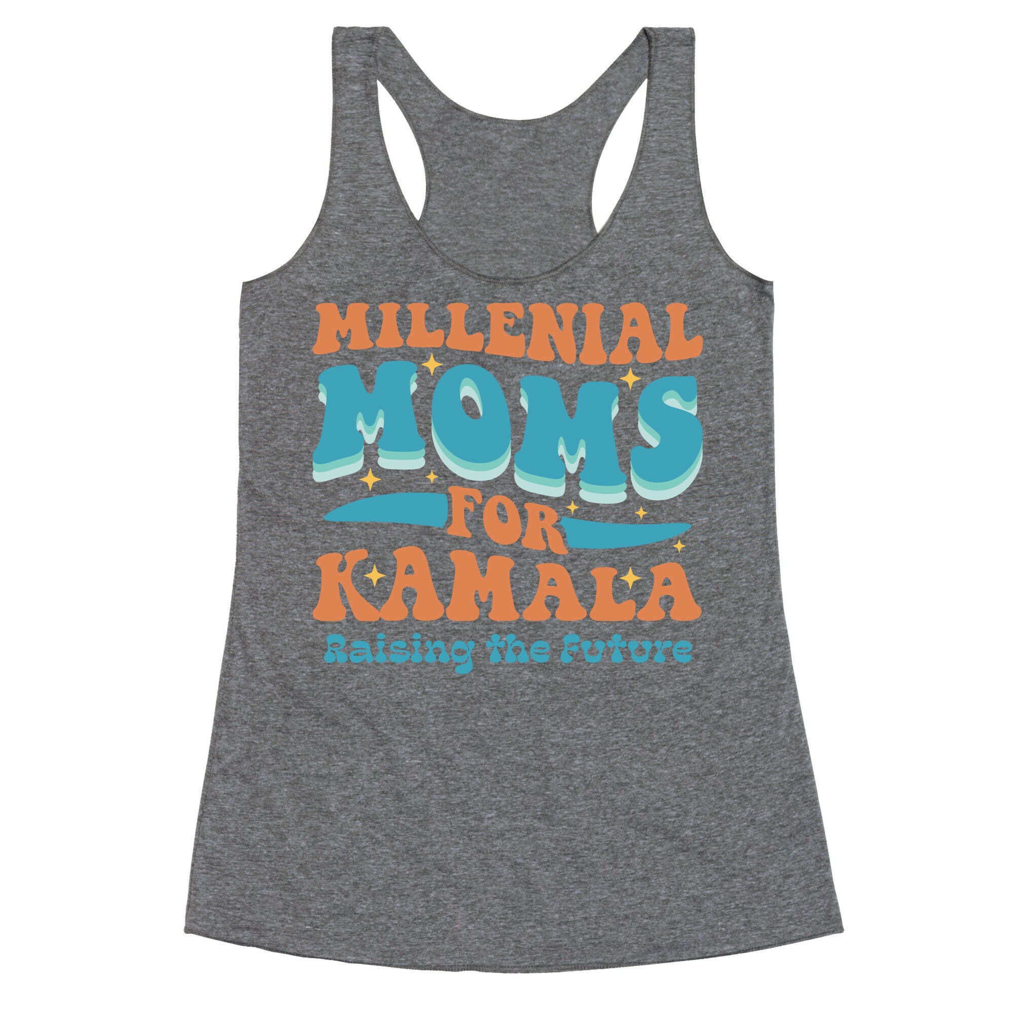 Millennial Moms for Kamala Racerback Tank