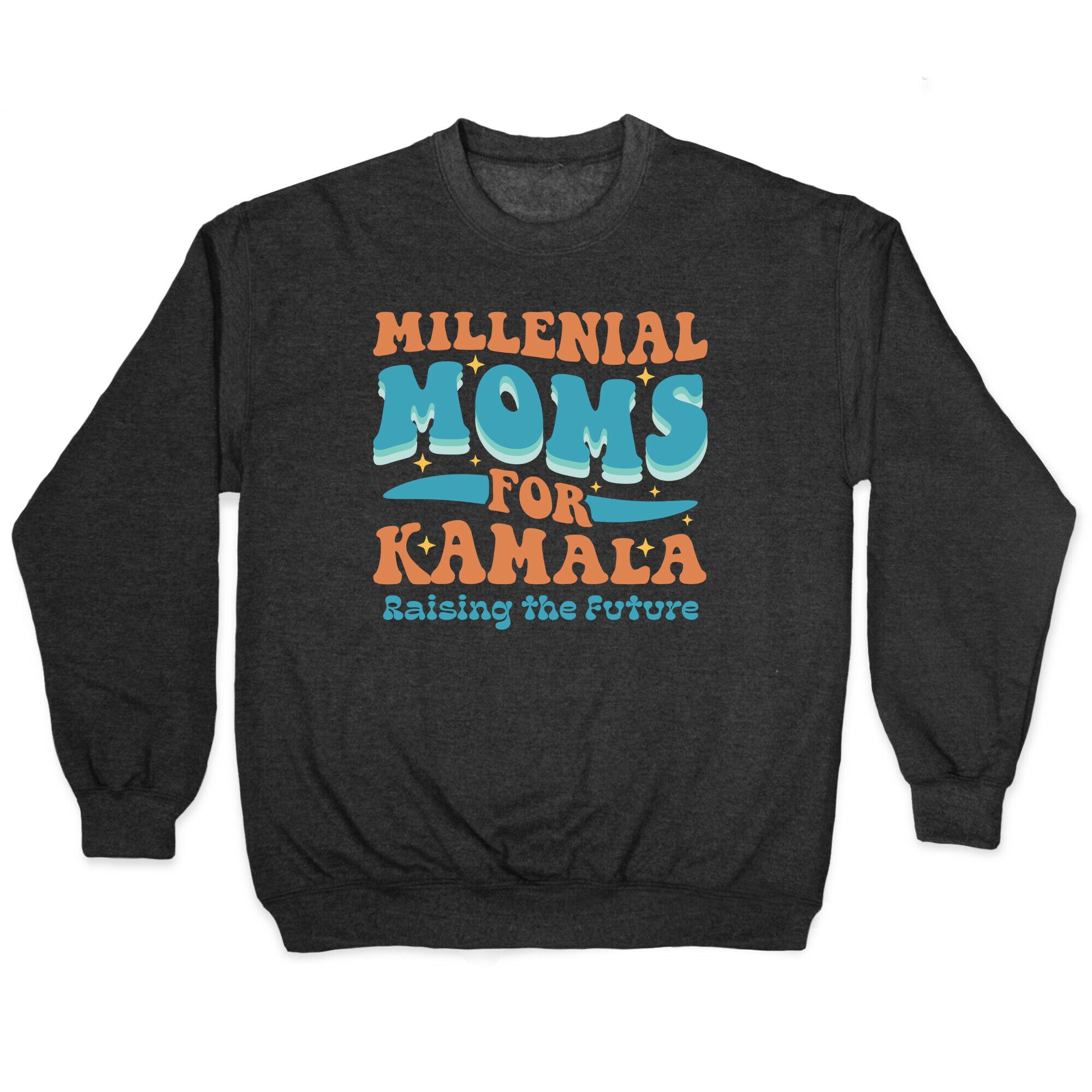 Millennial Moms for Kamala Crewneck Sweatshirt