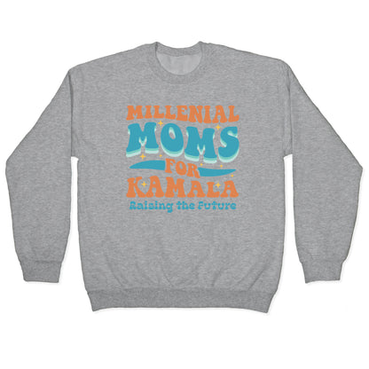 Millennial Moms for Kamala Crewneck Sweatshirt