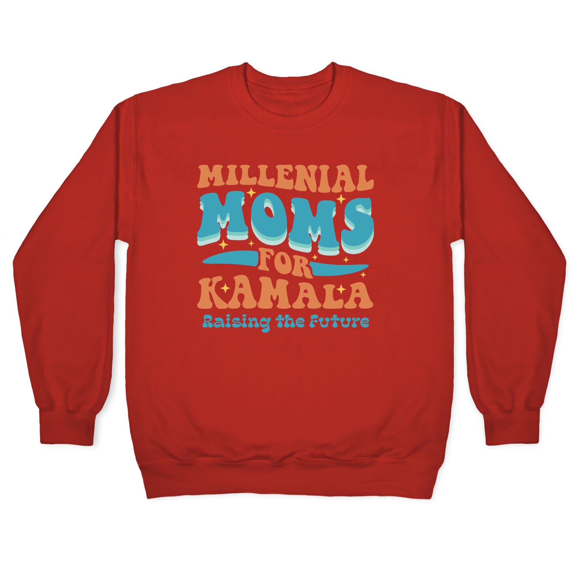 Millennial Moms for Kamala Crewneck Sweatshirt