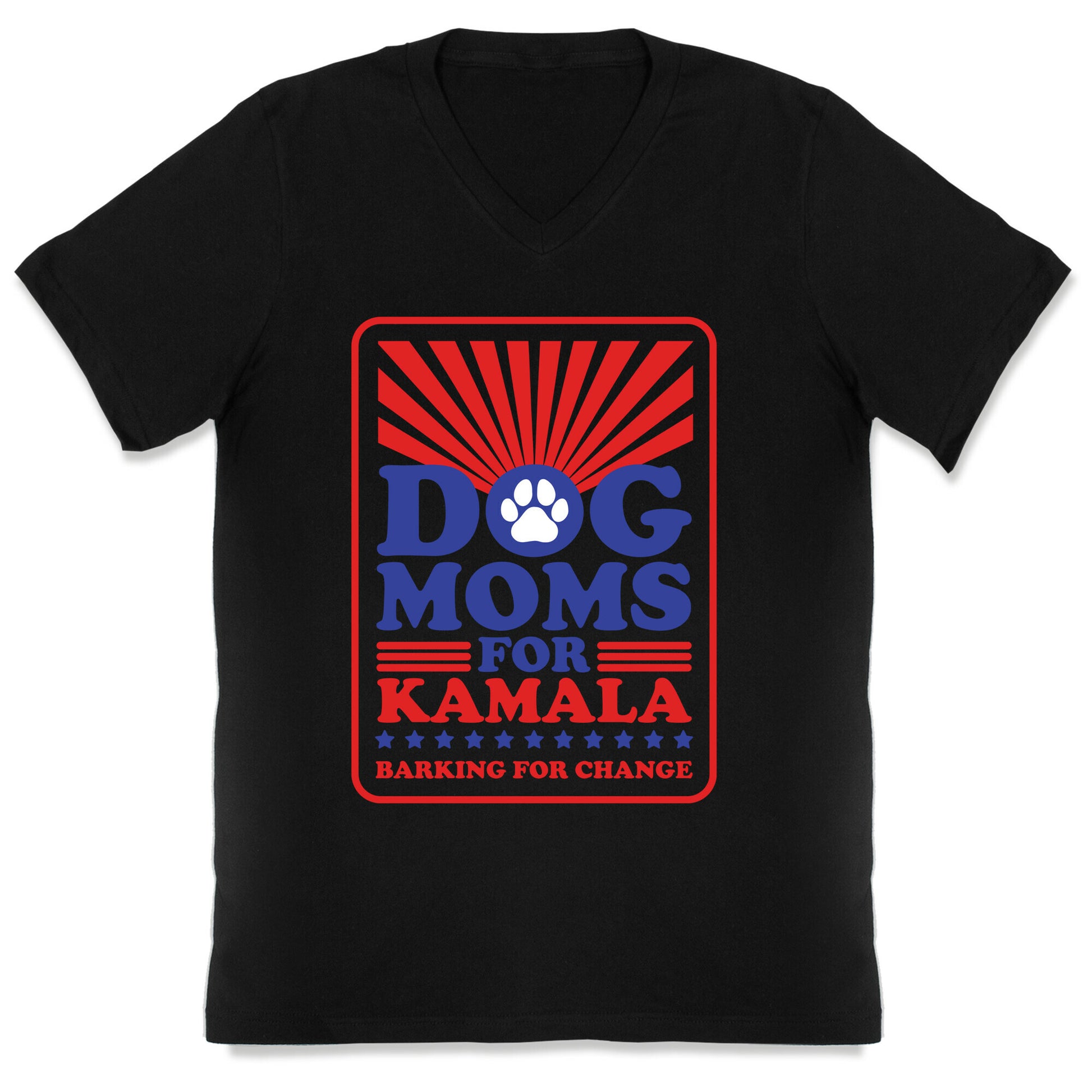 Dog Moms for Kamala V-Neck