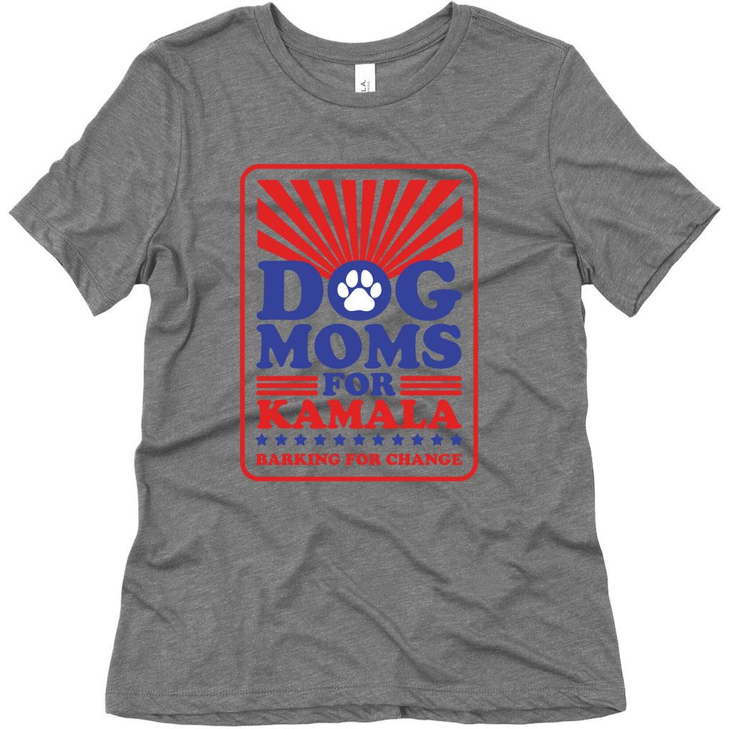 Dog Moms for Kamala Womens Triblend Tee