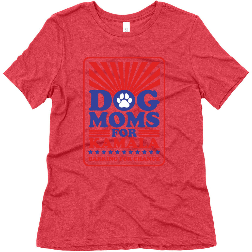 Dog Moms for Kamala Womens Triblend Tee