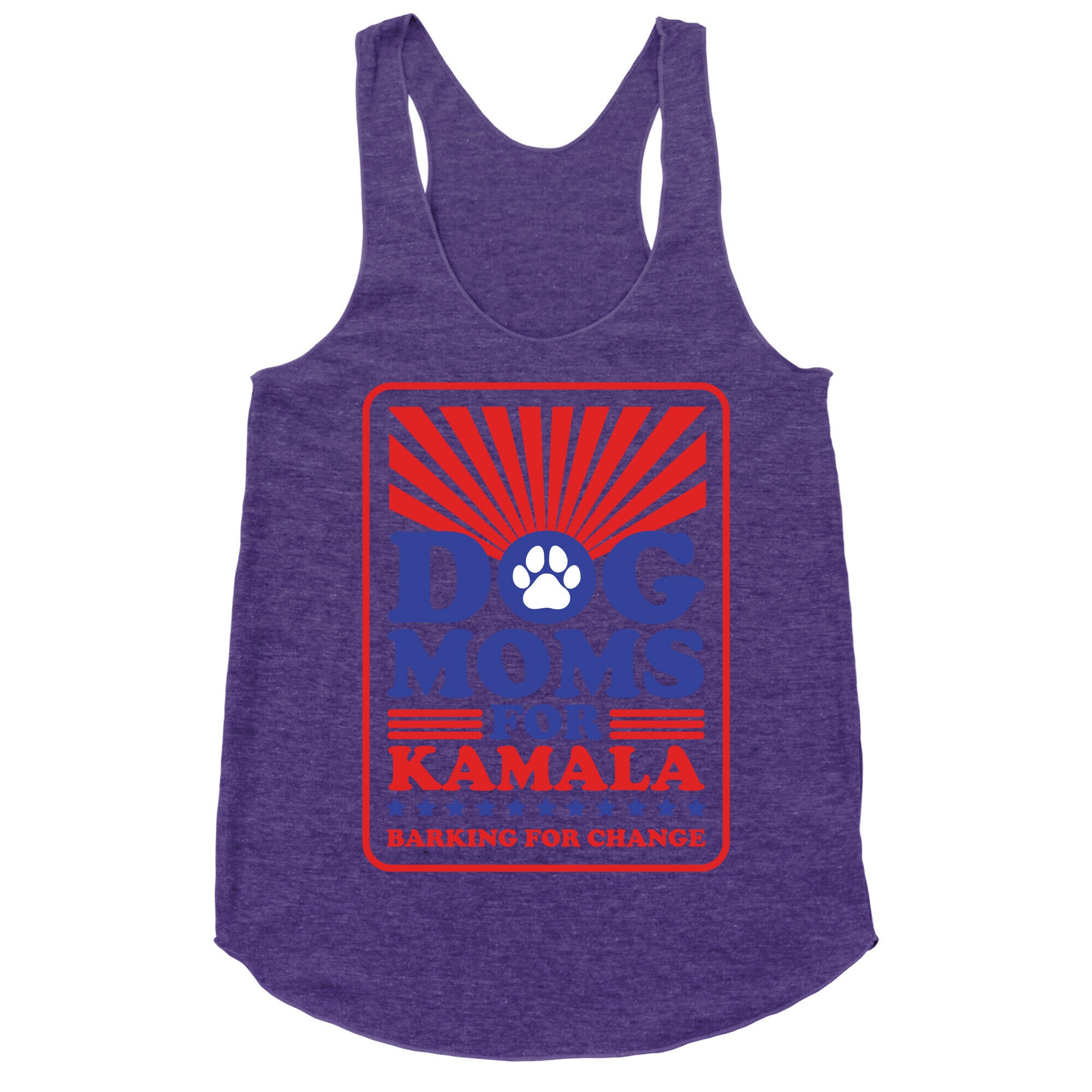 Dog Moms for Kamala Racerback Tank