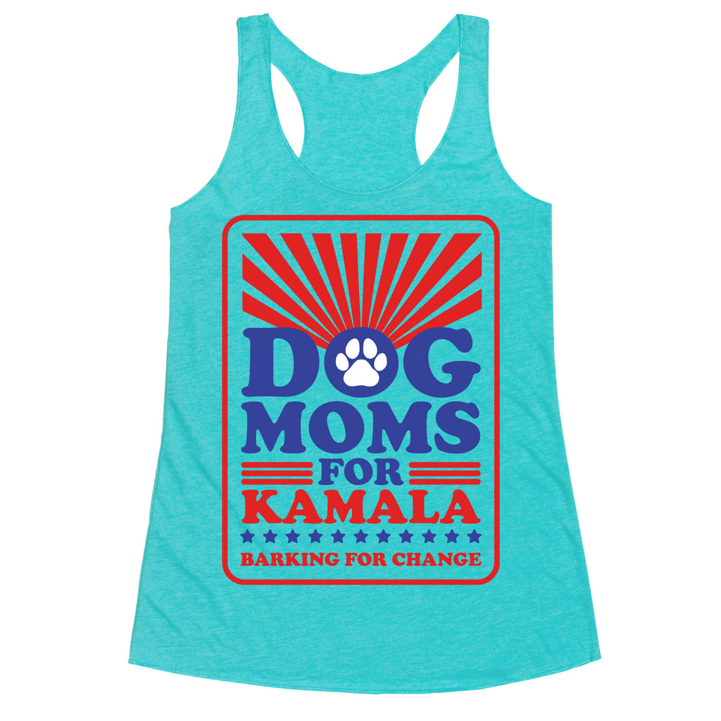 Dog Moms for Kamala Racerback Tank