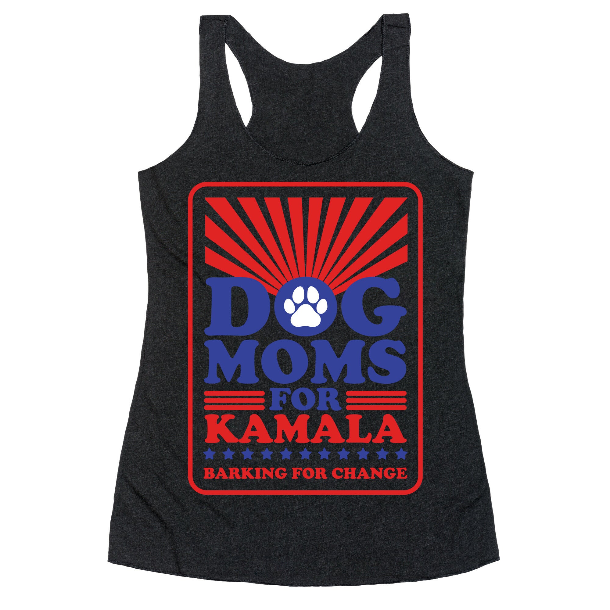 Dog Moms for Kamala Racerback Tank