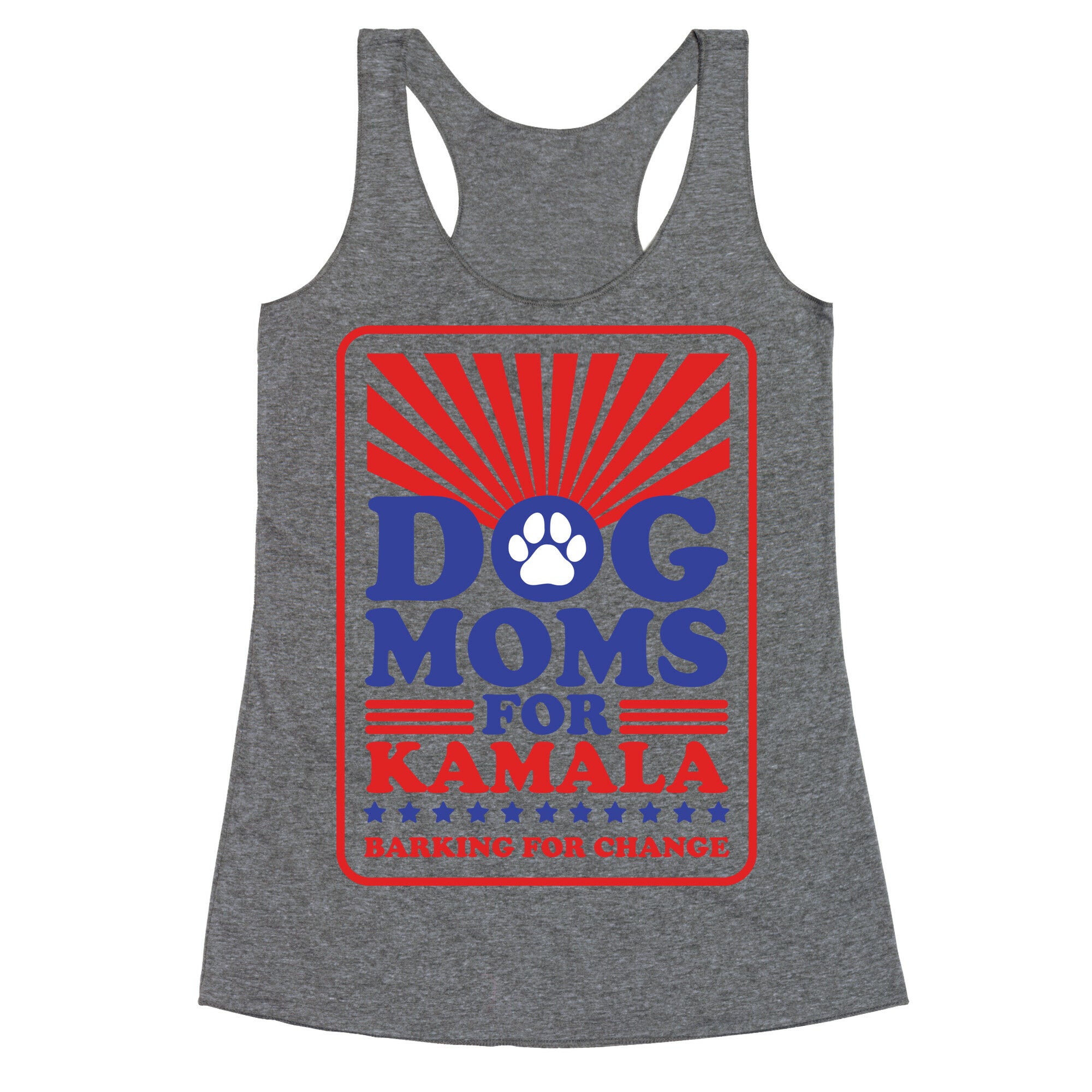 Dog Moms for Kamala Racerback Tank