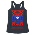Dog Moms for Kamala Racerback Tank